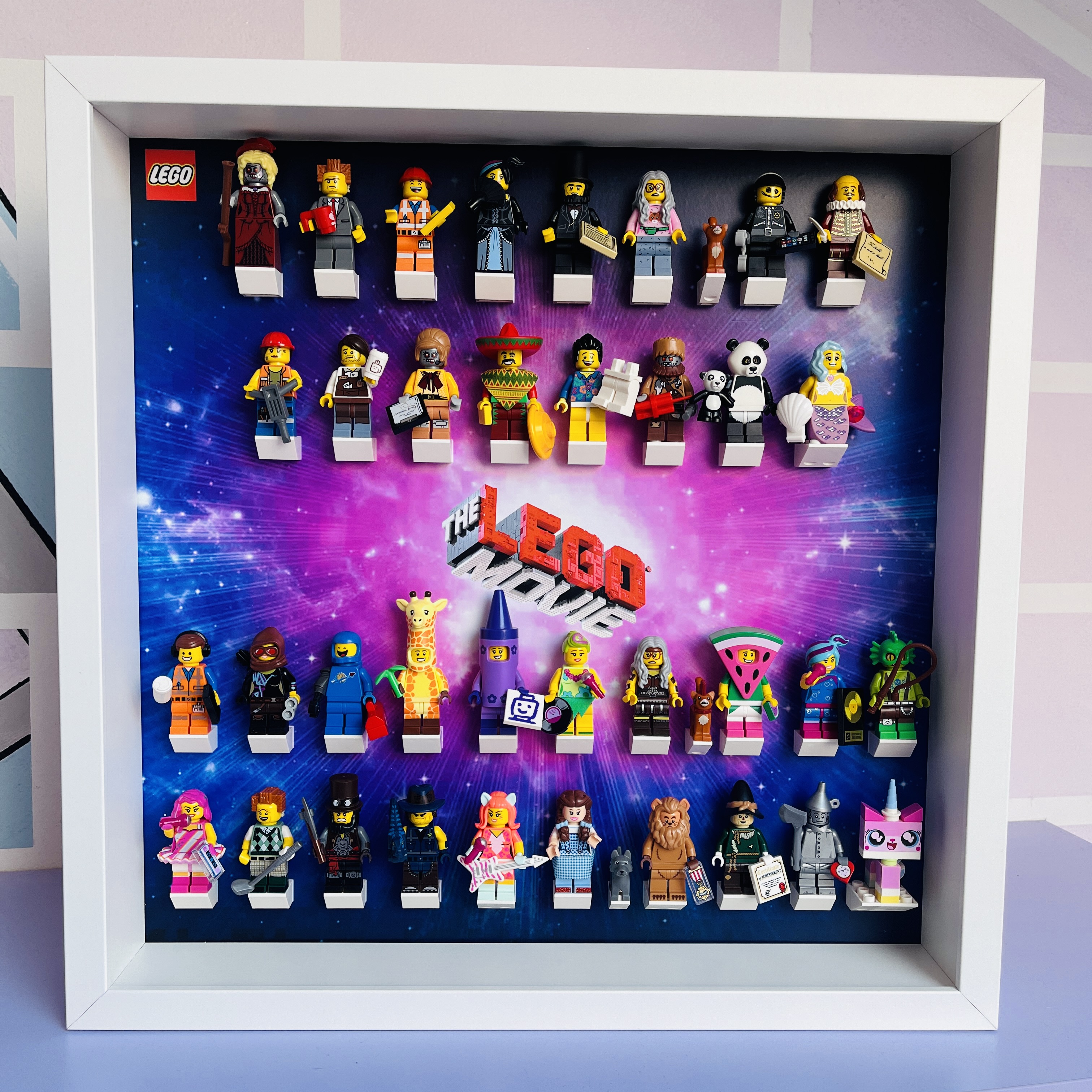 Serie The Lego Movie 1 e 2 Display Medium Frame 