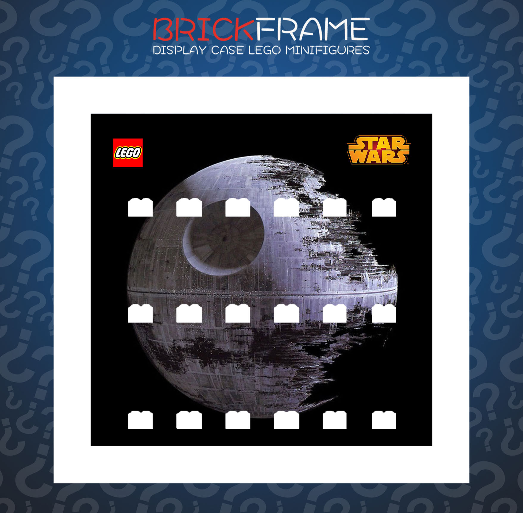 Cornice Vetrina Display Case Classic Frame adatta per Lego Minifigures Star Wars Varie