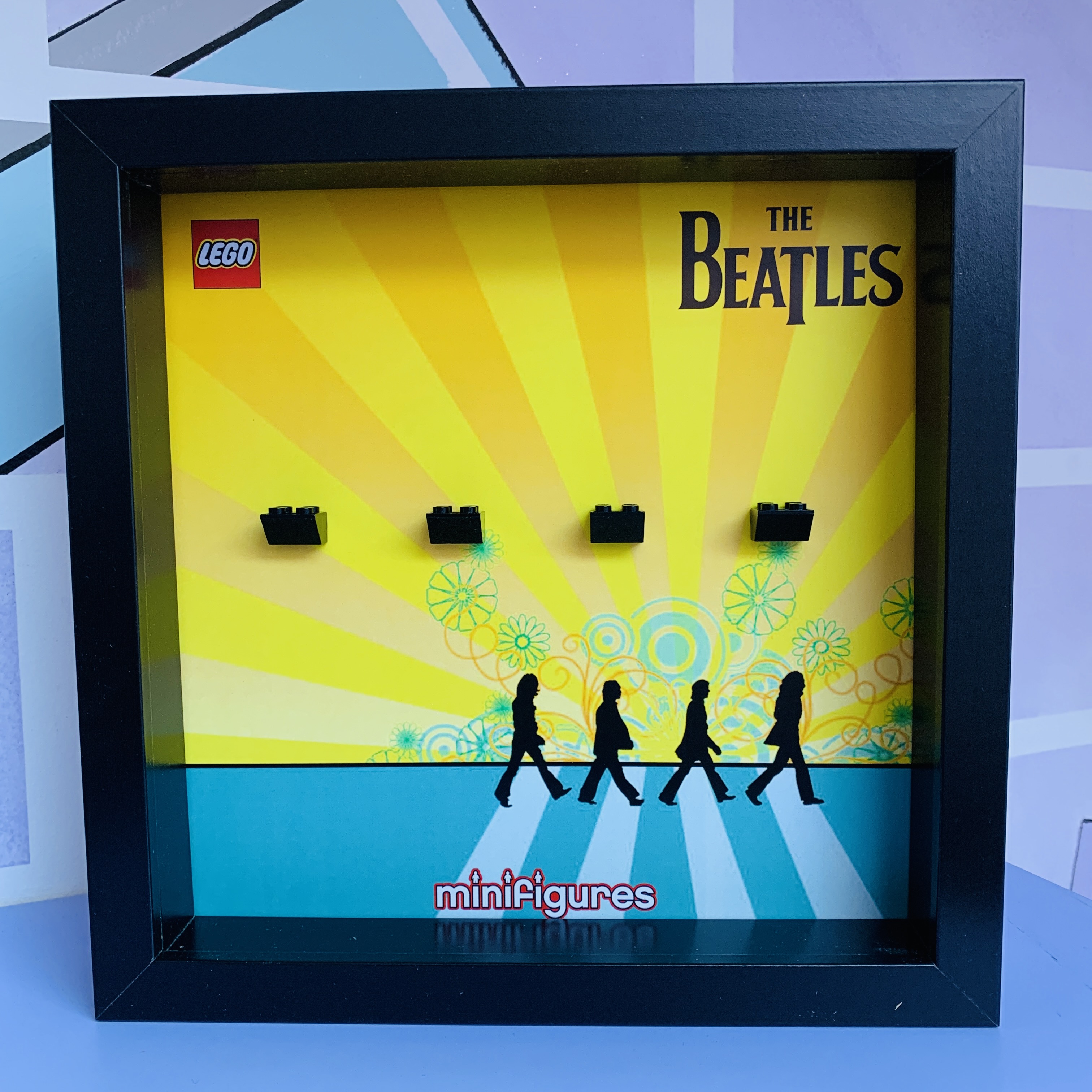 Cornice Vetrina Display Case Classic Frame adatta per Lego Minifigures Beatles Ideas 21306
