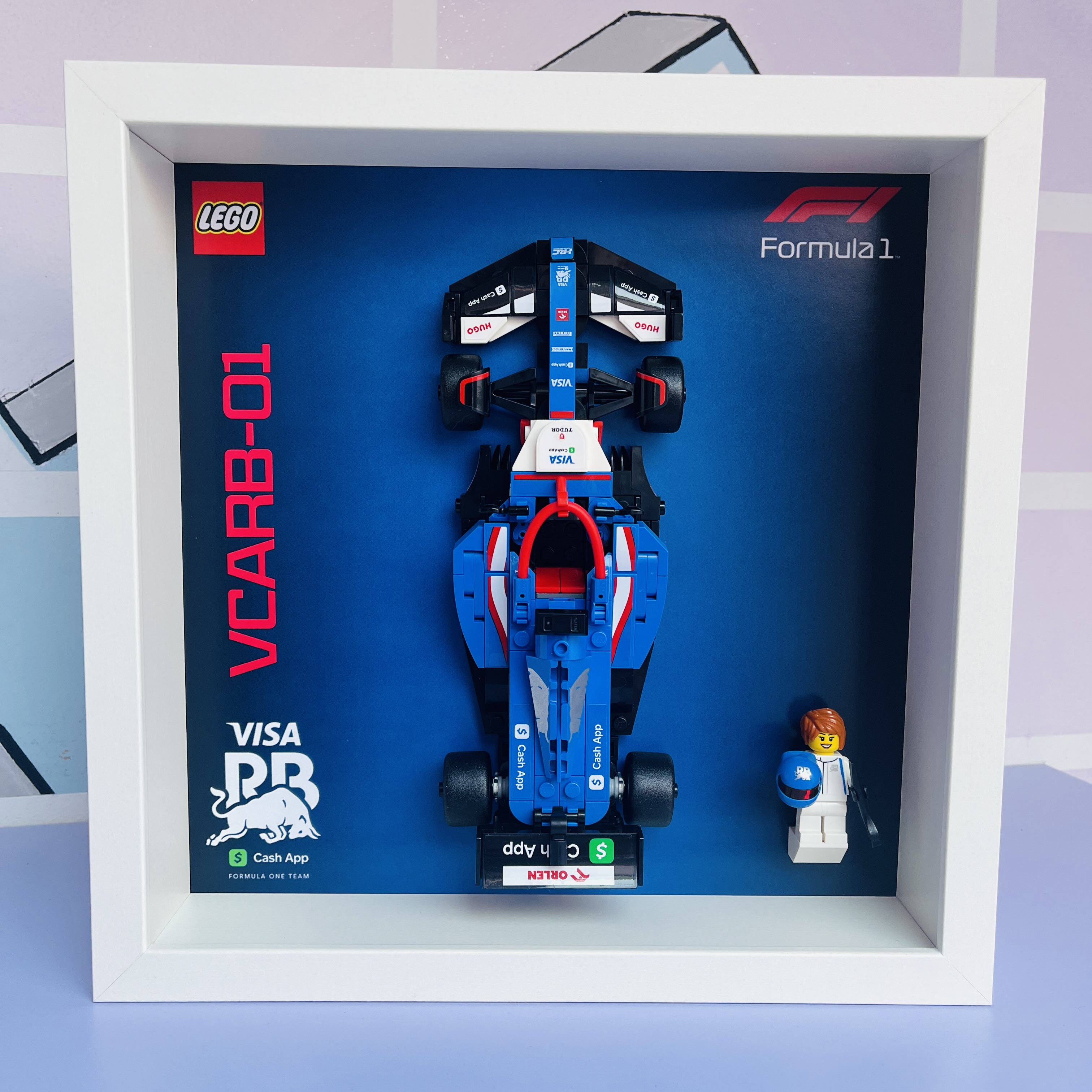 Cornice Classic Frame adatta per Set Lego Speed Champions 77246
