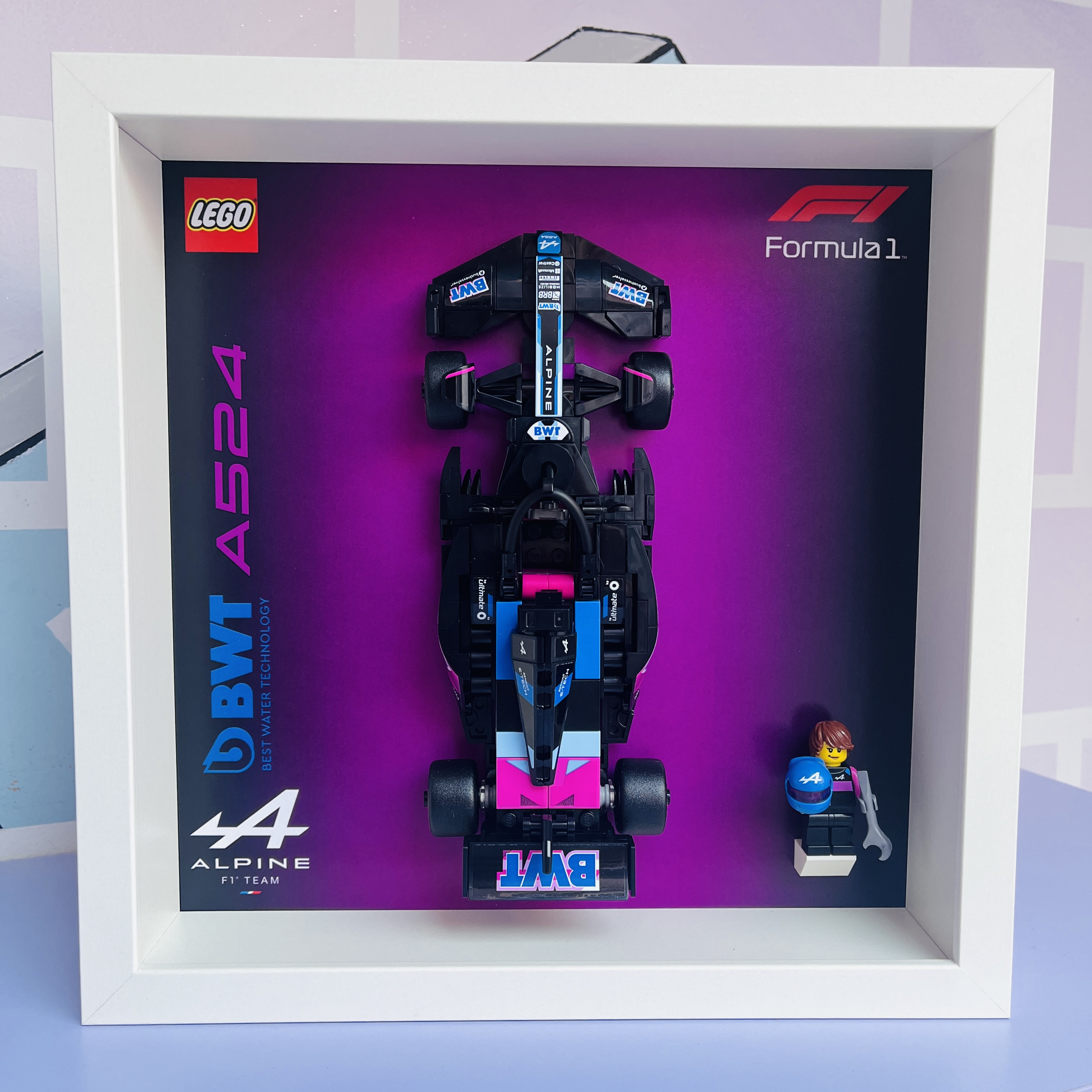 Cornice Classic Frame adatta per Set Lego Speed Champions 77248