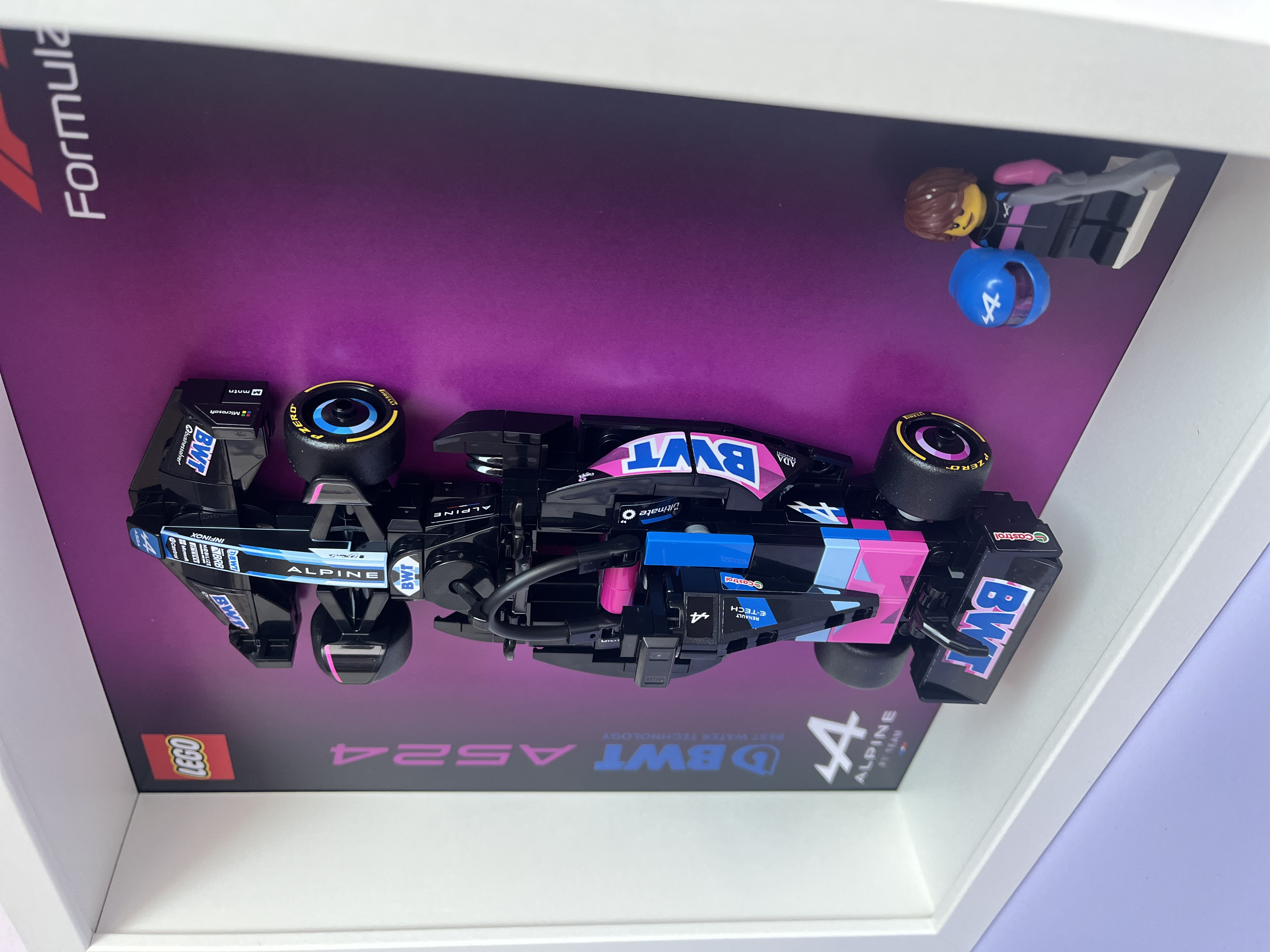Cornice Classic Frame adatta per Set Lego Speed Champions 77248