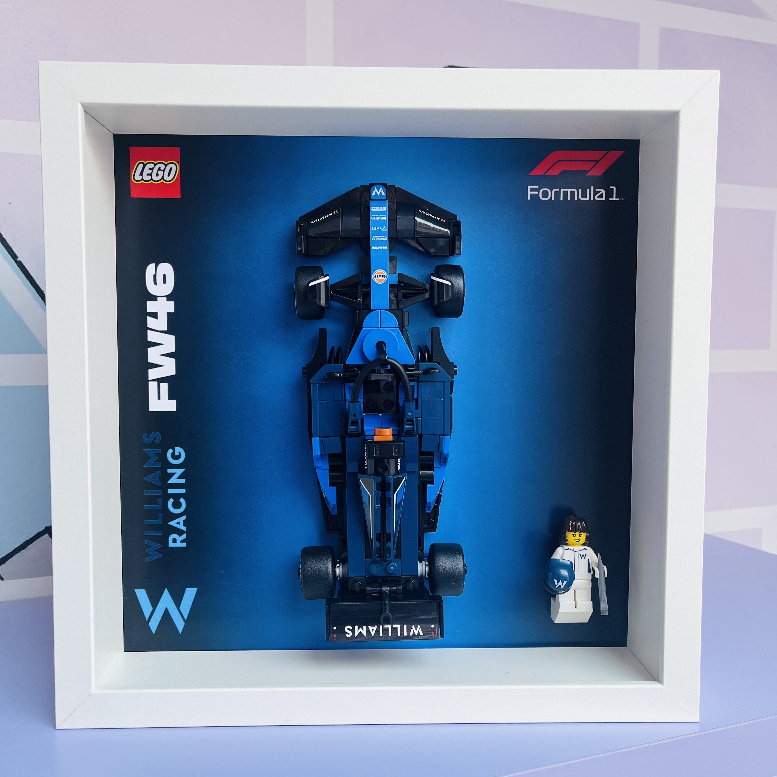 Cornice Classic Frame adatta per Set Lego Speed Champions 77249