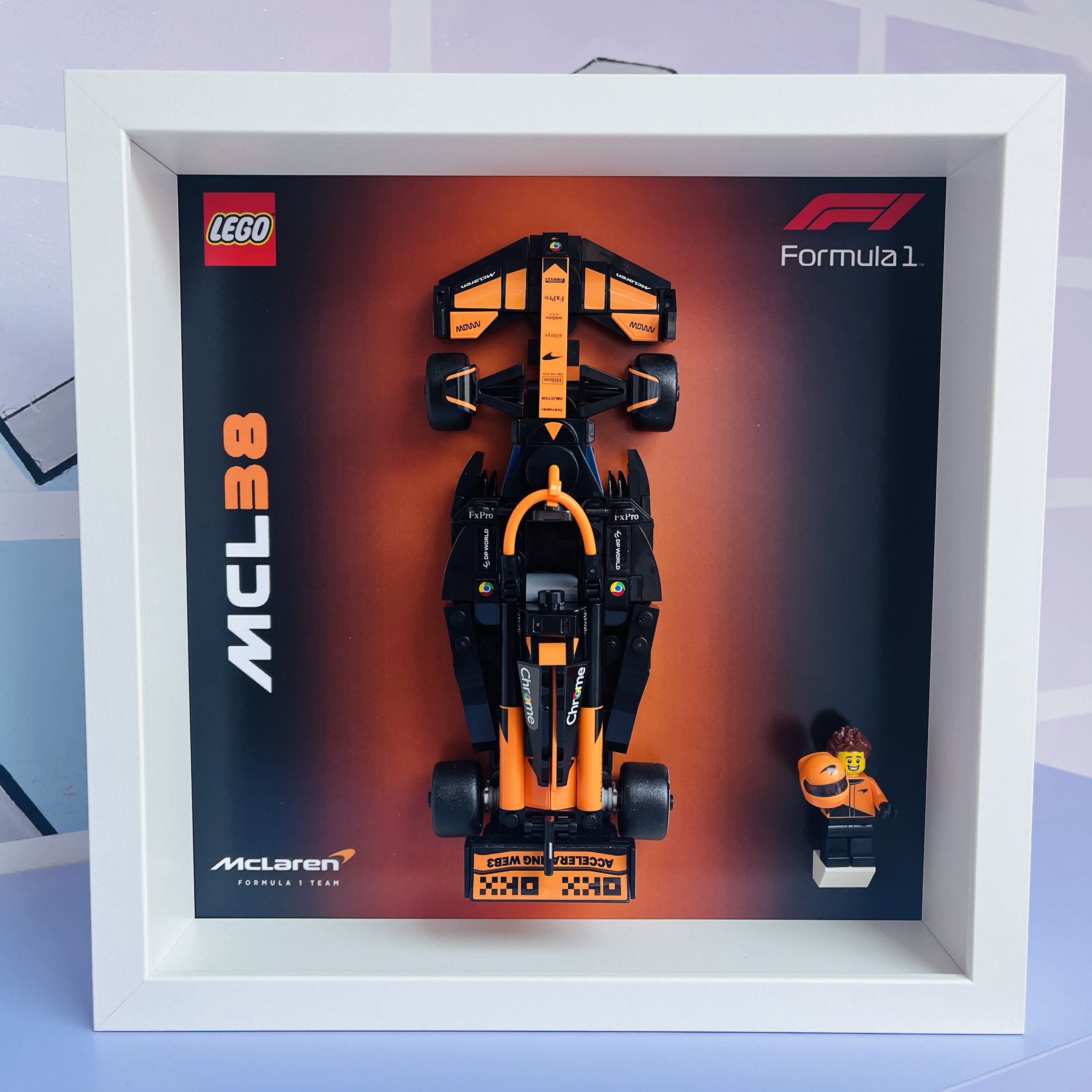 Cornice Classic Frame adatta per Set Lego Speed Champions 77251