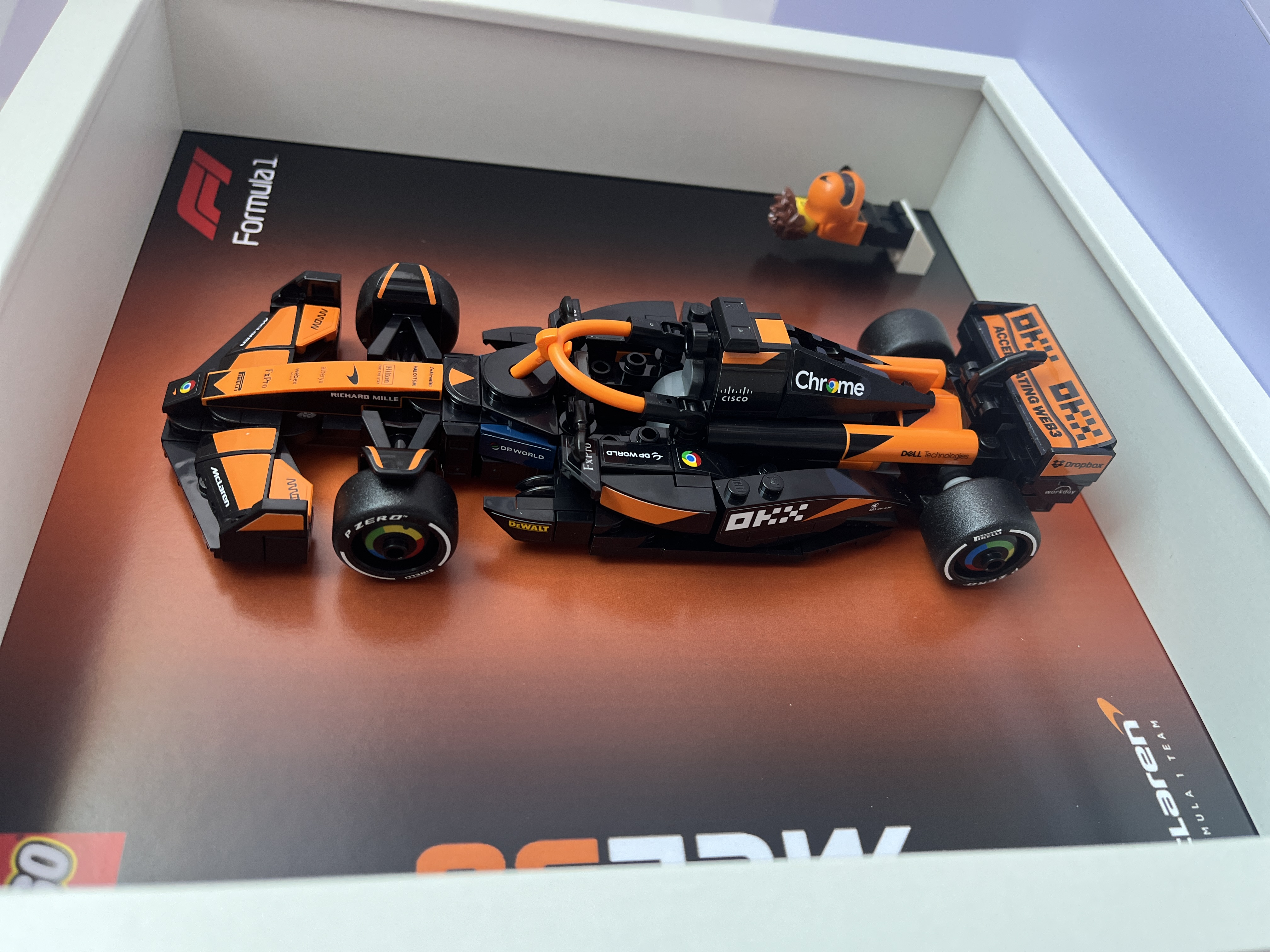 Cornice Classic Frame adatta per Set Lego Speed Champions 77251