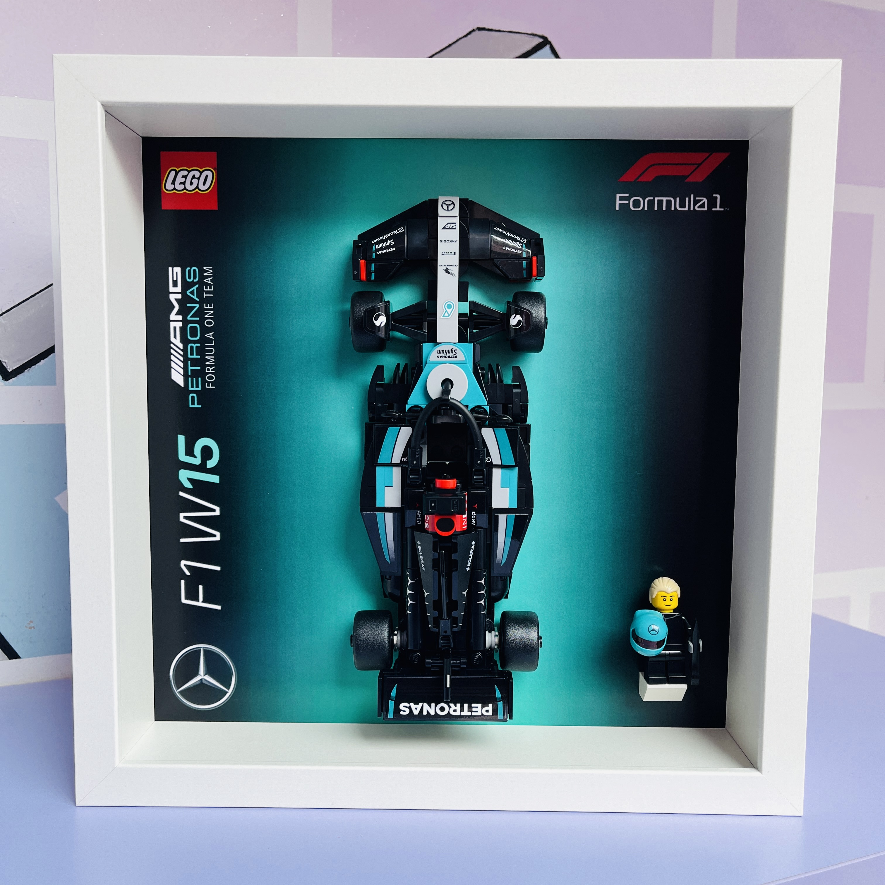 Cornice Classic Frame adatta per Set Lego Speed Champions 77244