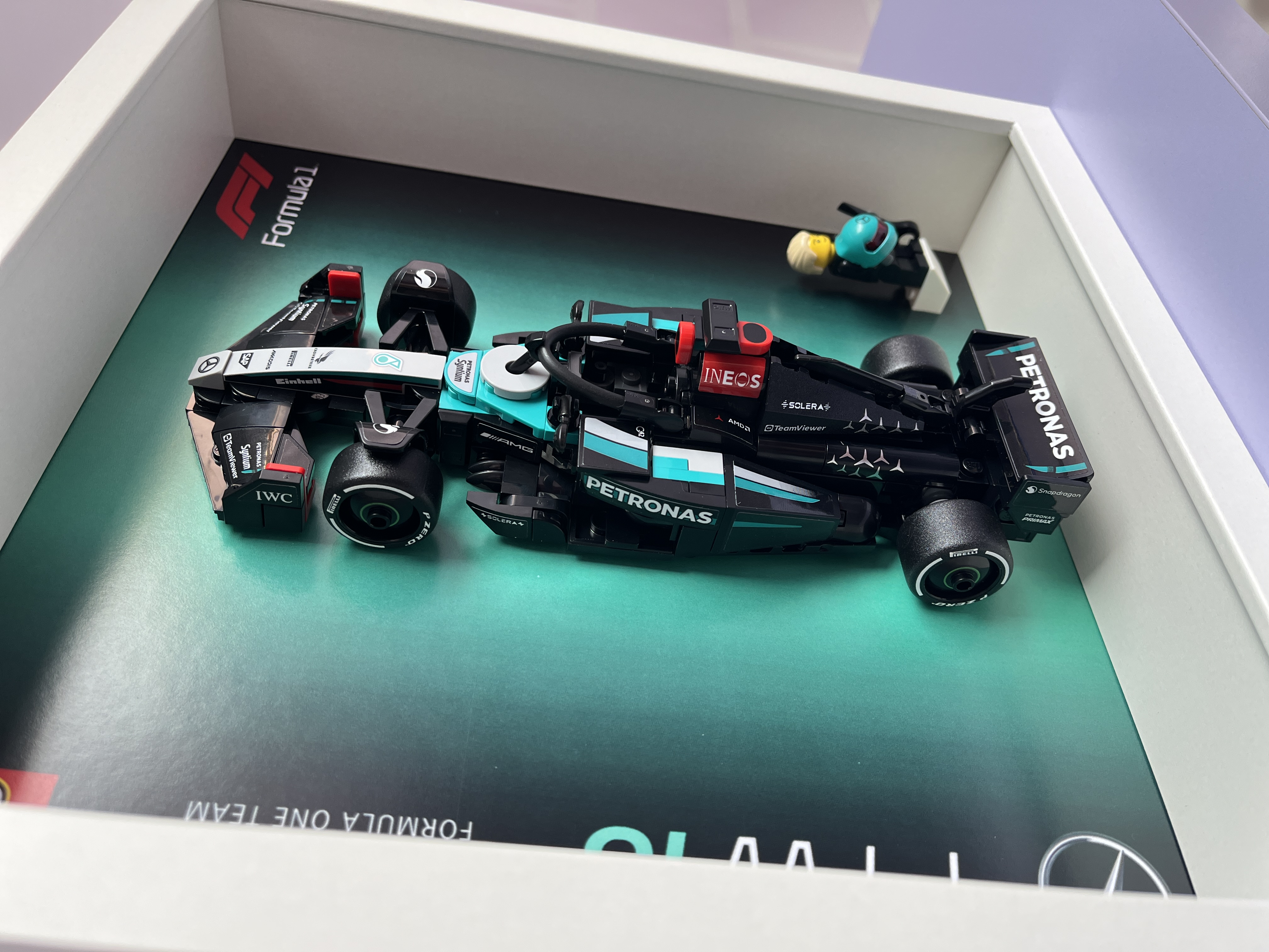 Cornice Classic Frame adatta per Set Lego Speed Champions 77244