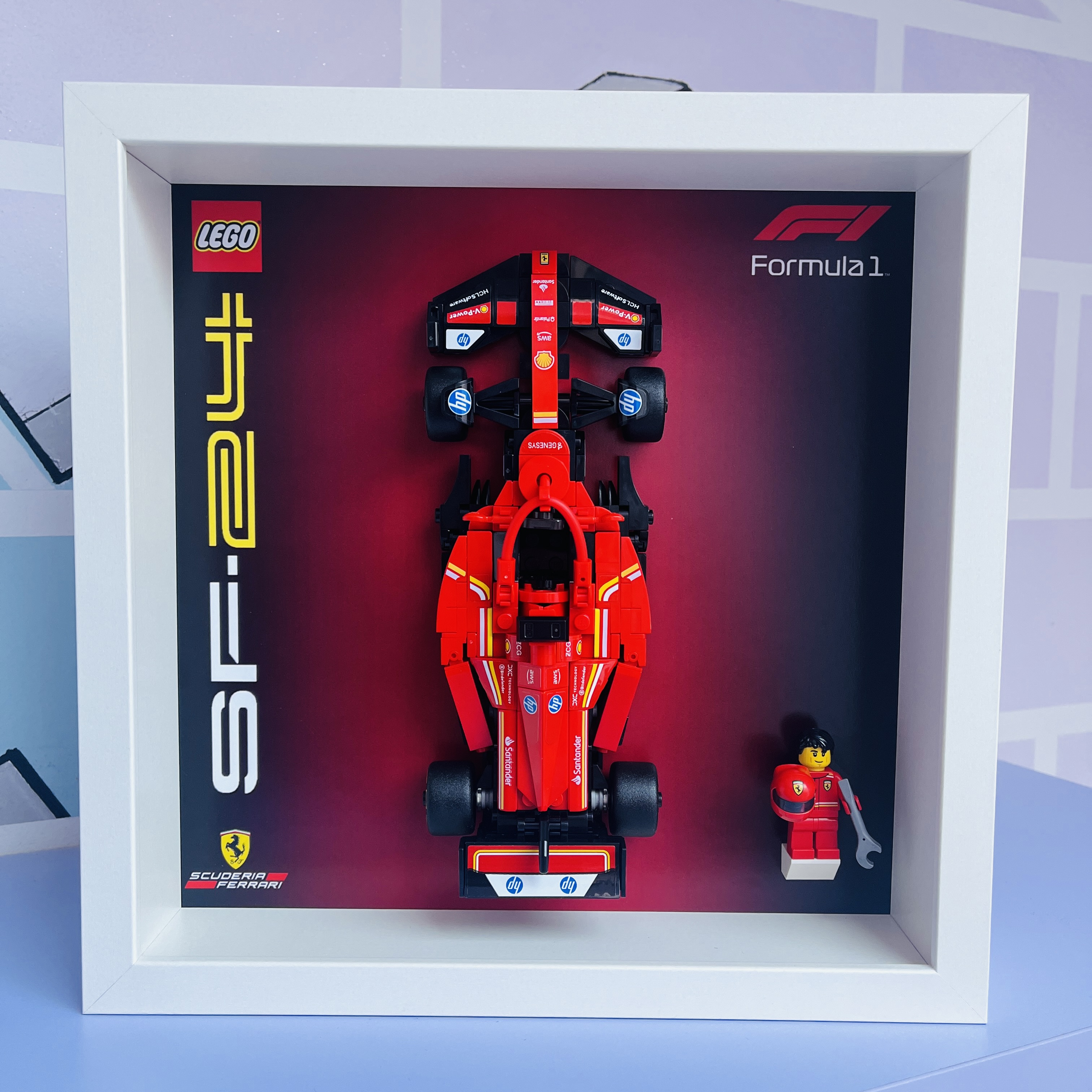 Cornice Classic Frame adatta per Set Lego Speed Champions 77242