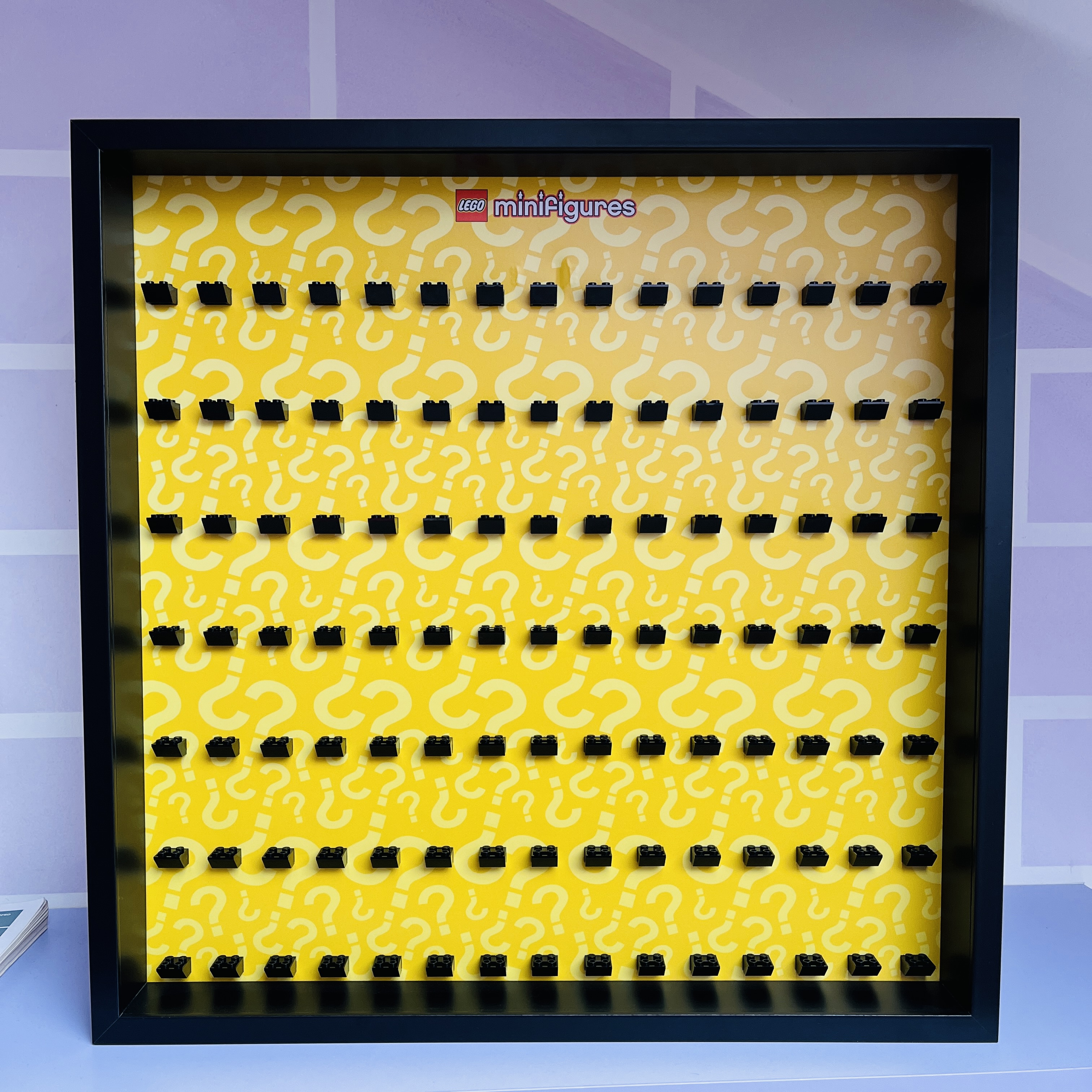 Cornice Espositiva Big Frame Lego Yellow Edition