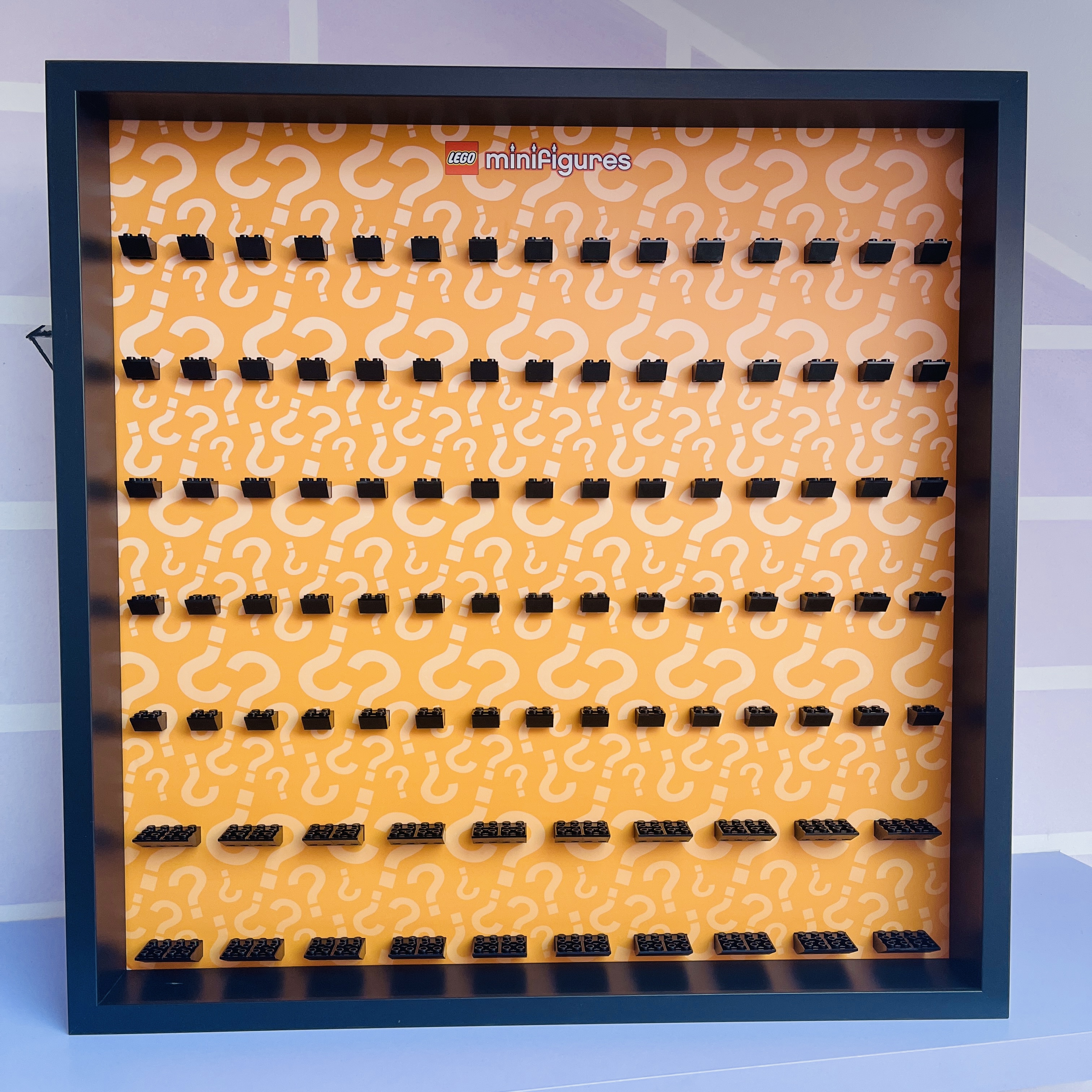 Cornice Espositiva Big Frame Lego Orange Edition