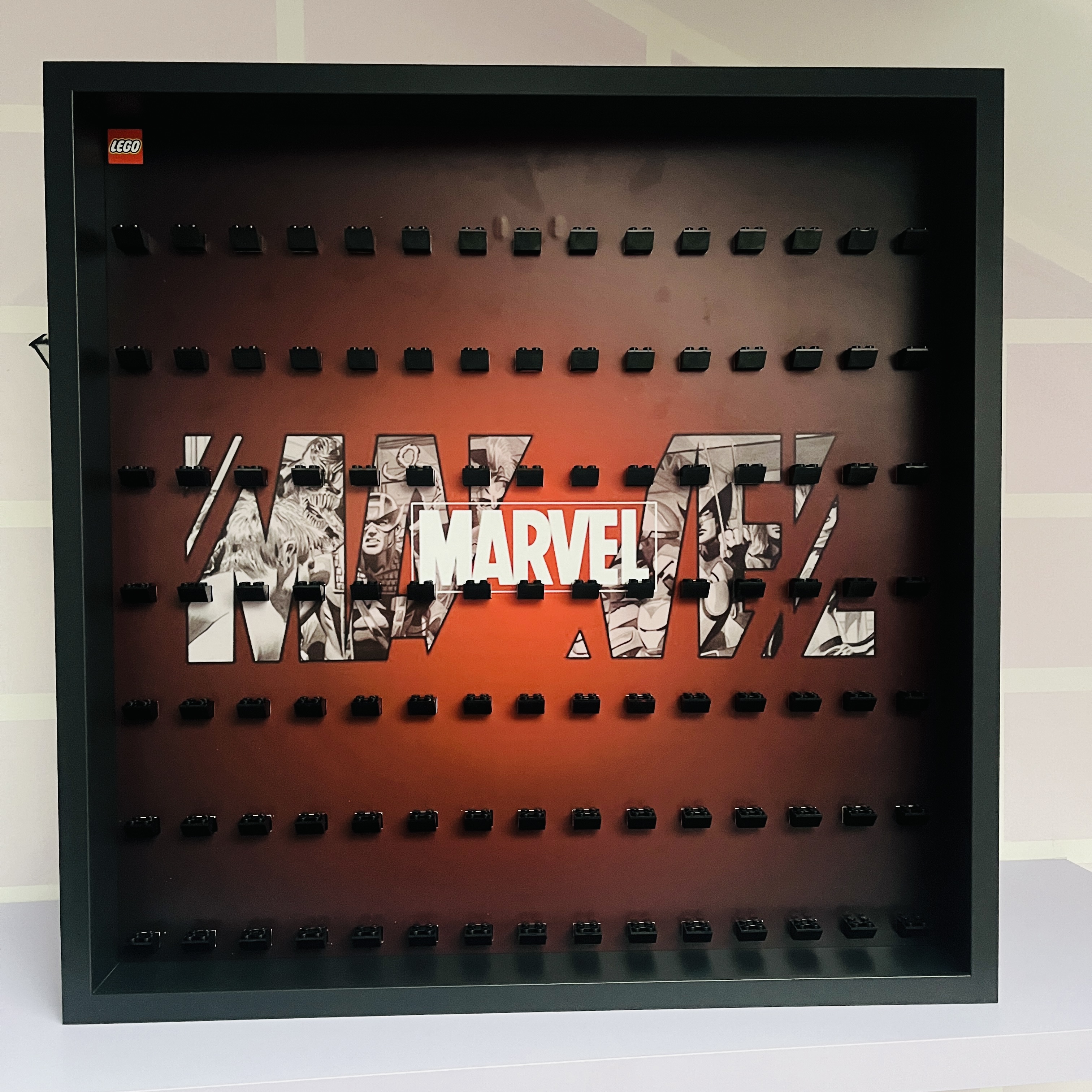 Cornice Espositiva Big Frame Lego Marvel Edition