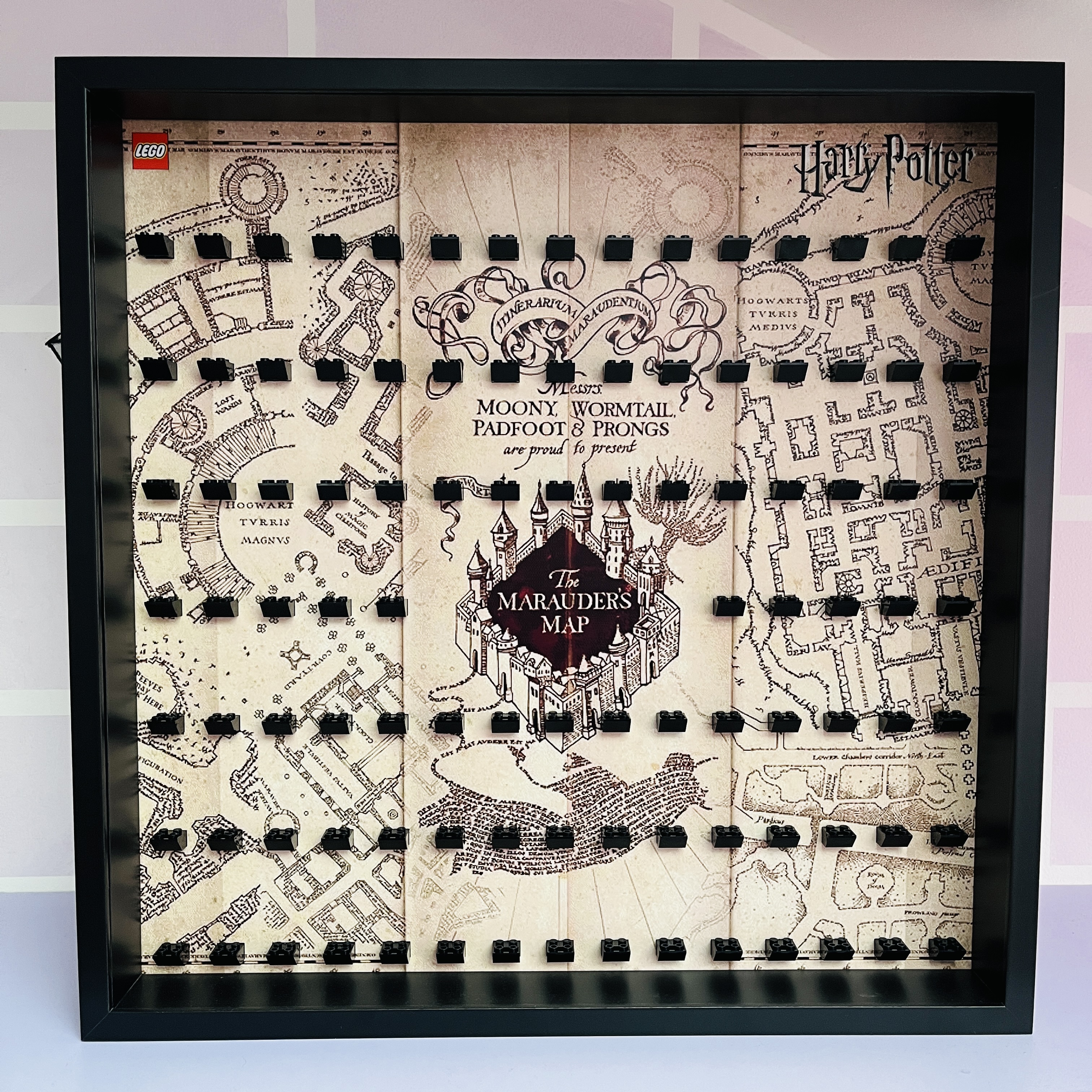Cornice Espositiva Big Frame Lego Harry Potter Marauders Map Edition