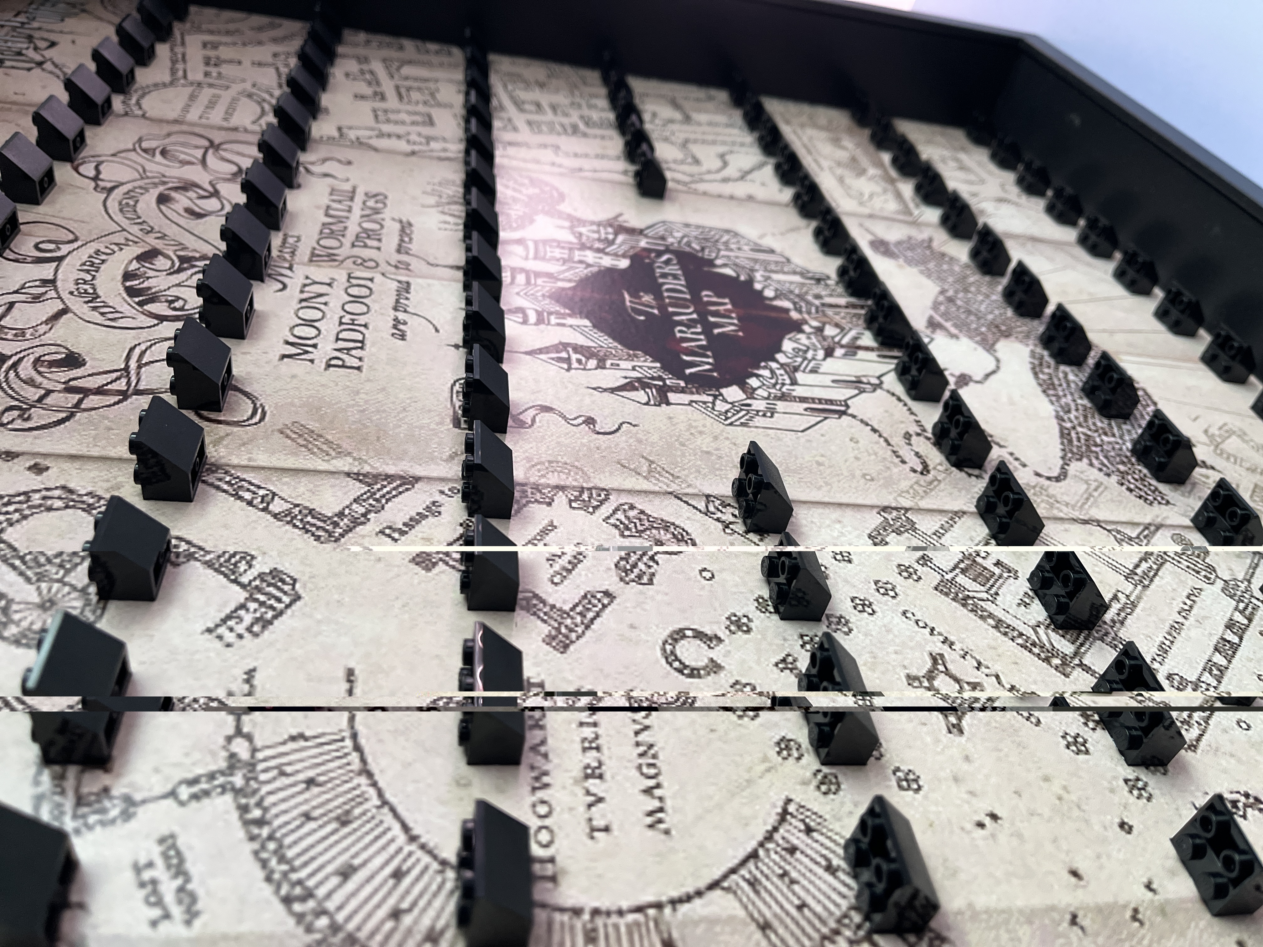 Cornice Espositiva Big Frame Lego Harry Potter Marauders Map Edition