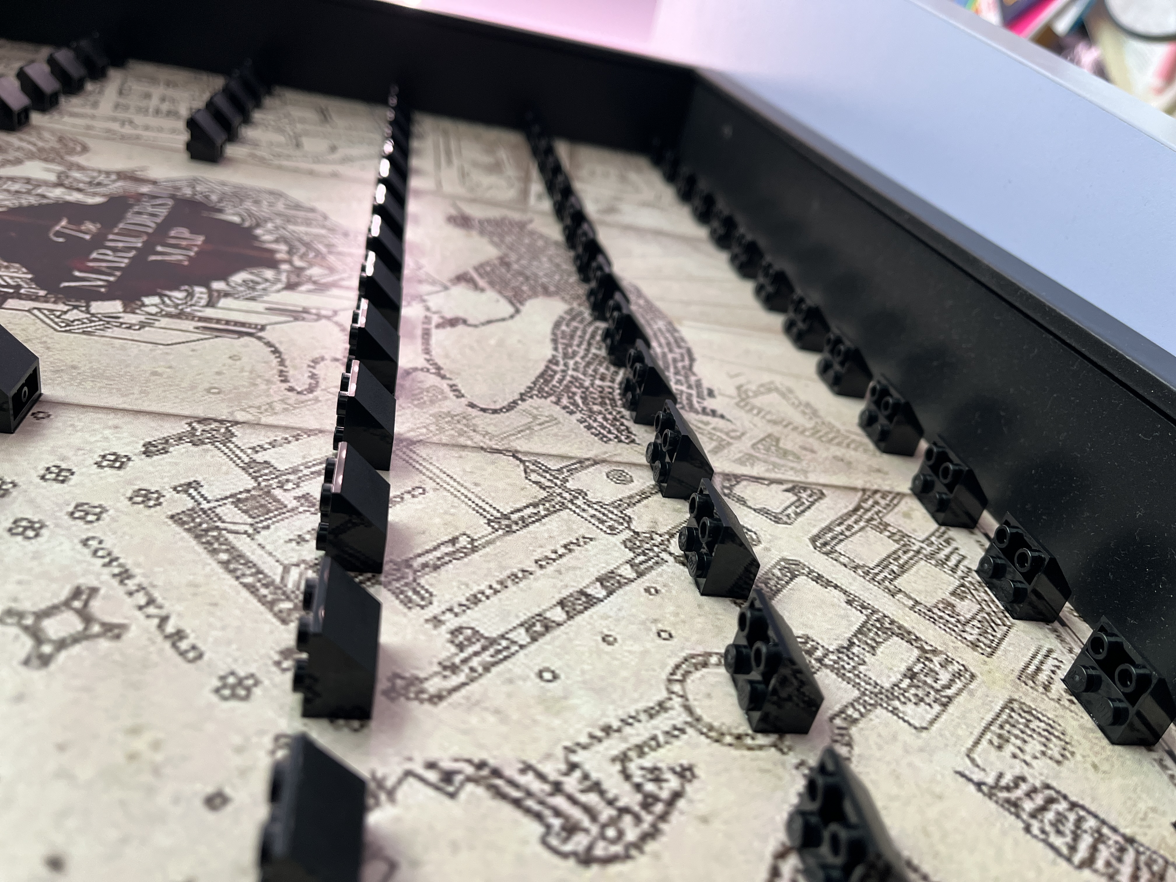 Cornice Espositiva Big Frame Lego Harry Potter Marauders Map Edition