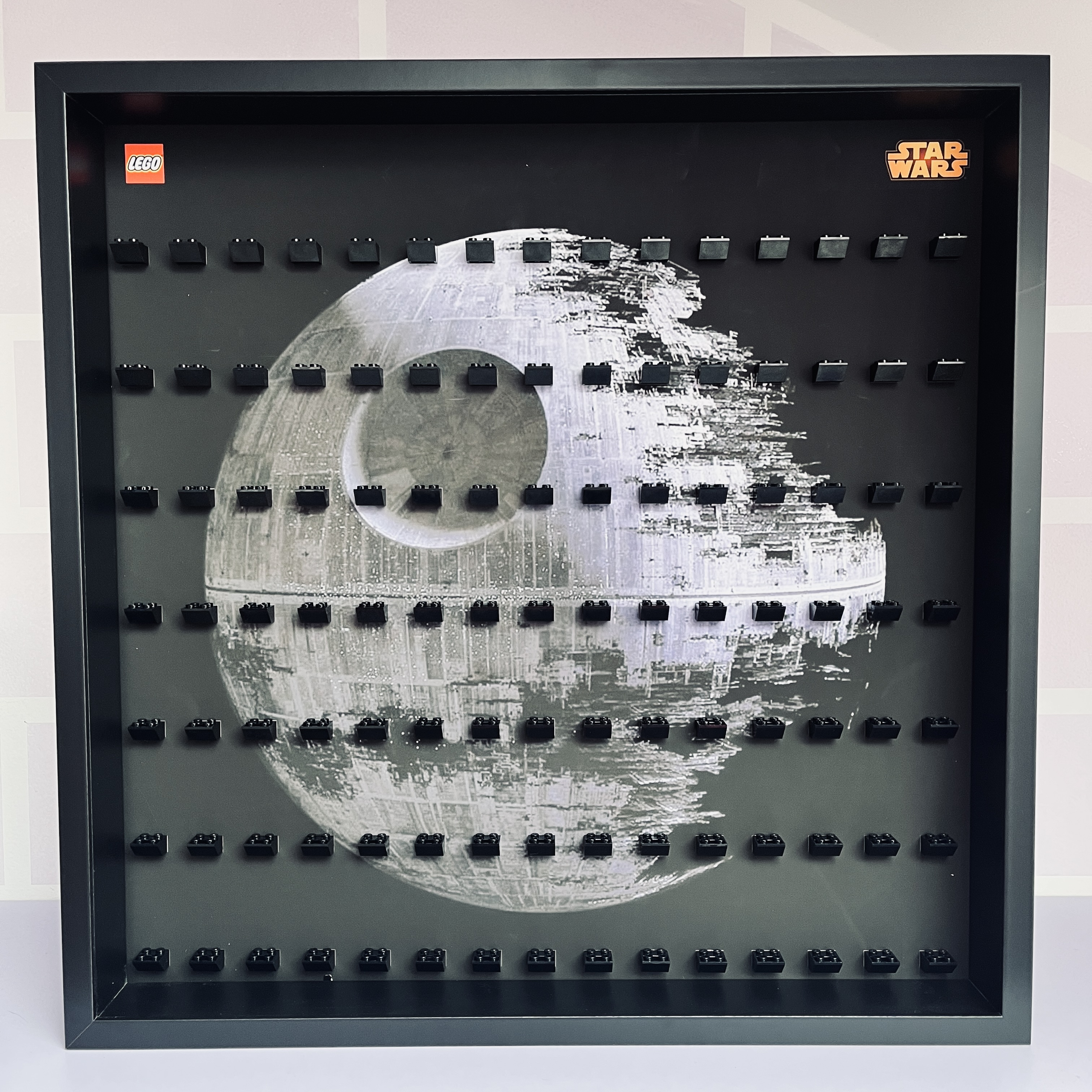 Cornice Espositiva Big Frame Lego Star Wars Death Star Edition