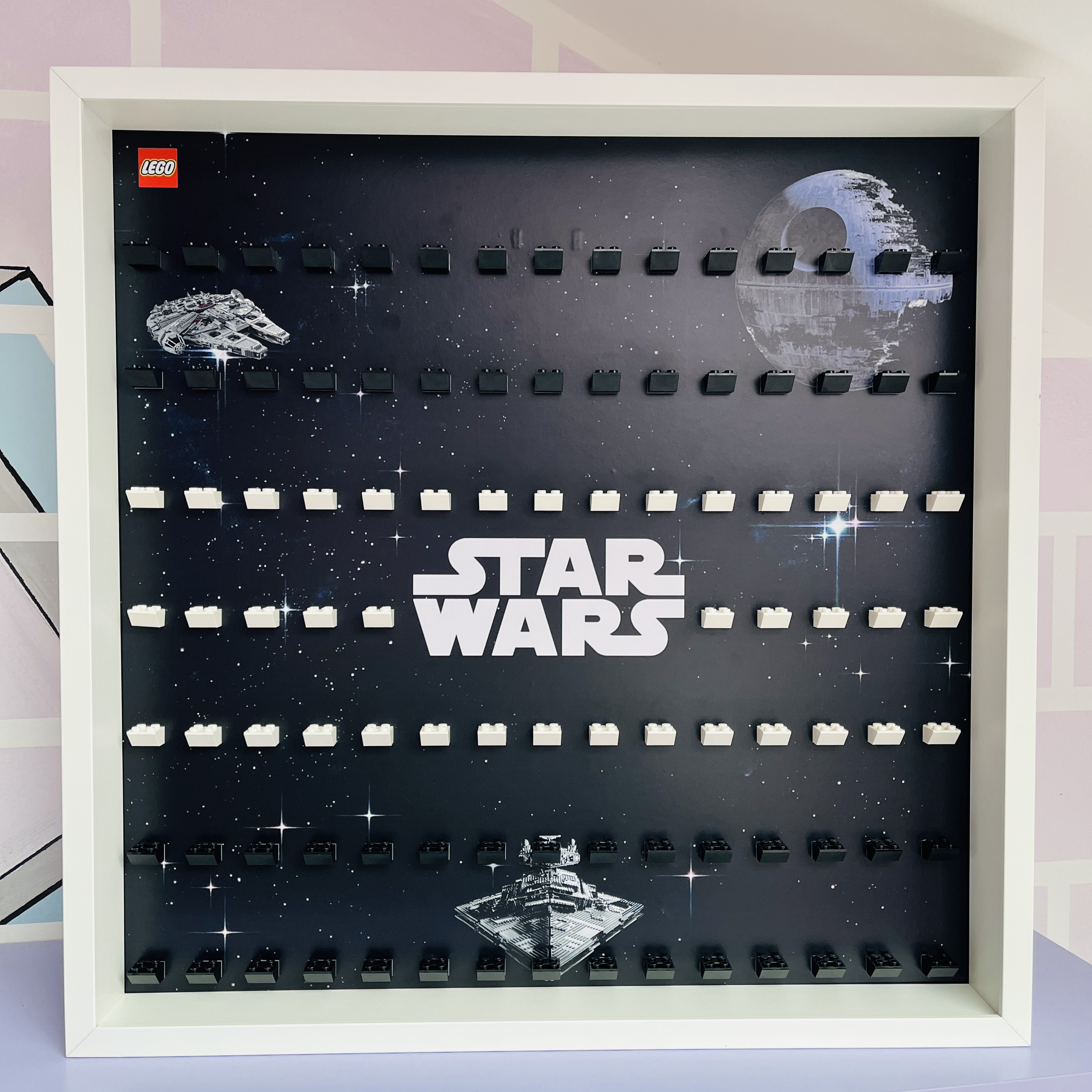 Cornice Espositiva Big Frame Lego Star Wars Mix Edition