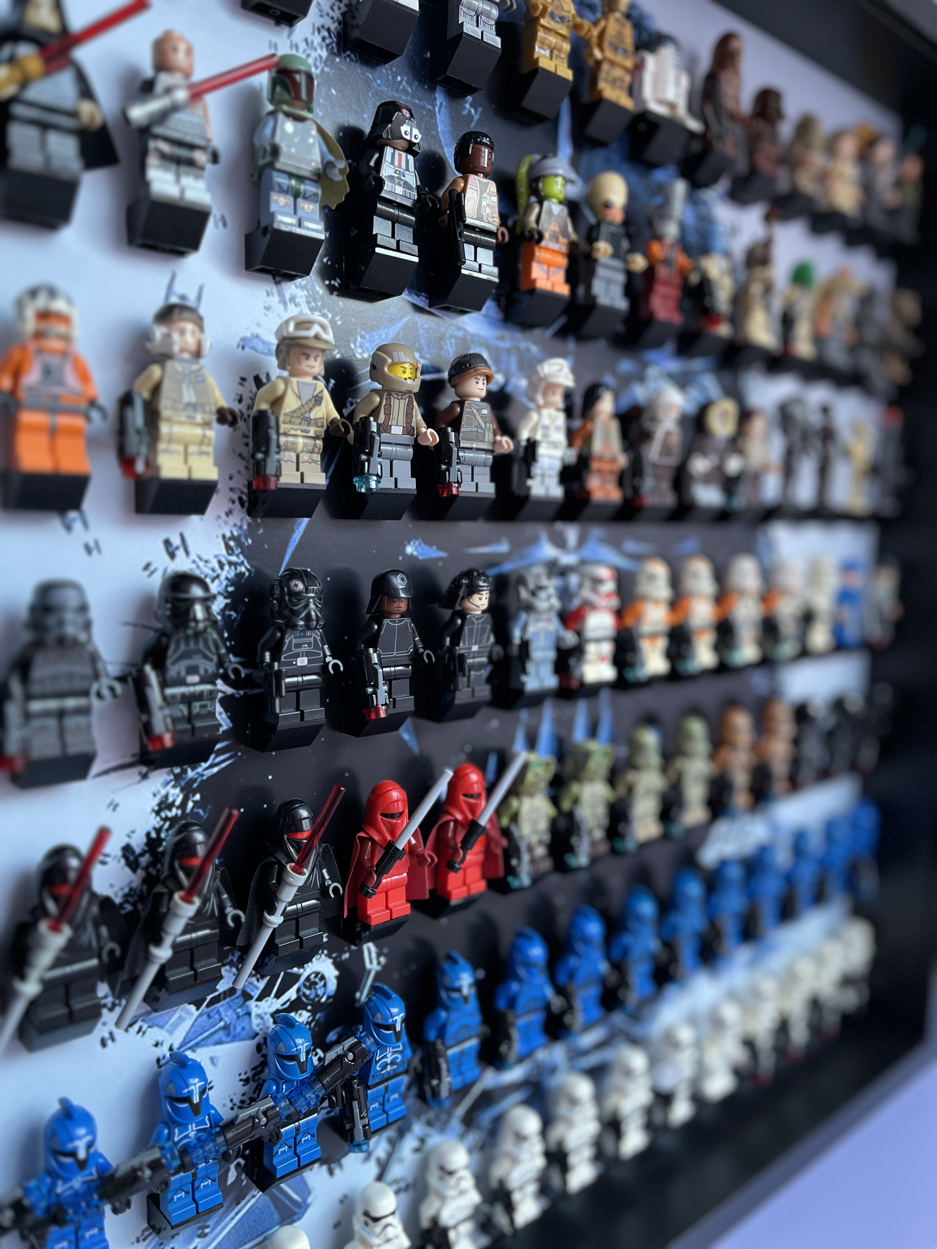 Cornice Espositiva Big Frame Lego Star Wars Darth Vader Edition