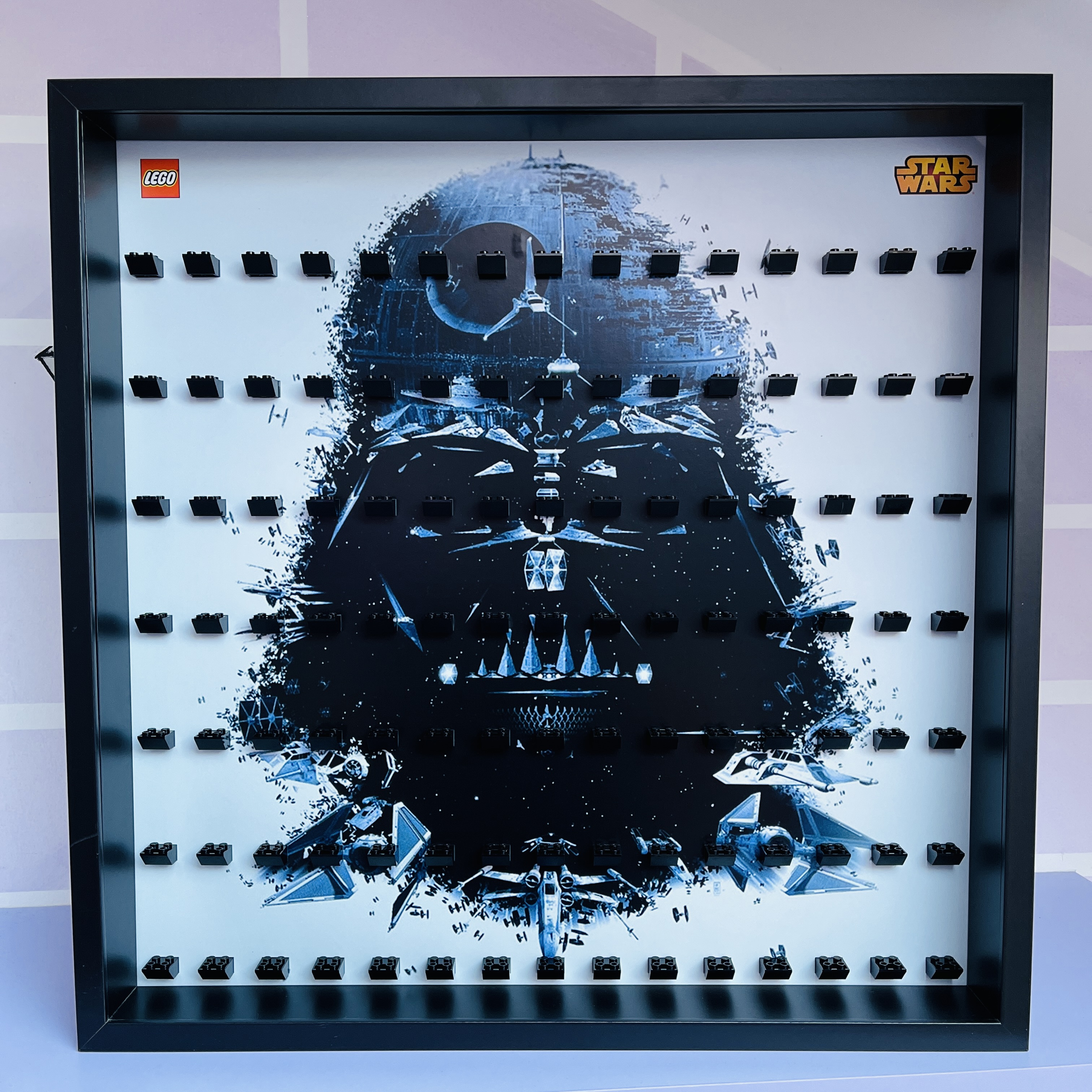 Cornice Espositiva Big Frame Lego Star Wars Darth Vader Edition
