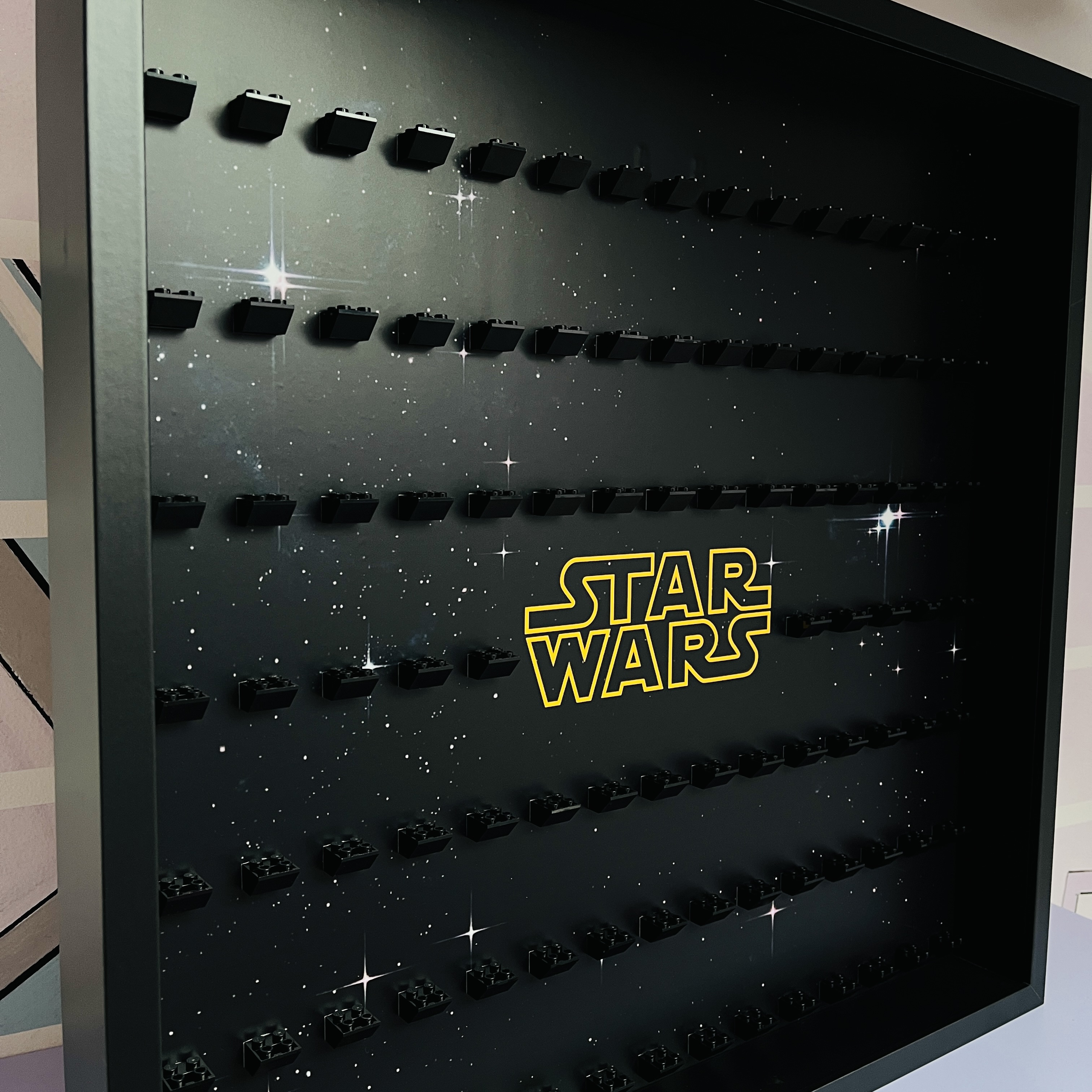 Cornice Espositiva Big Frame Lego Star Wars Black Edition