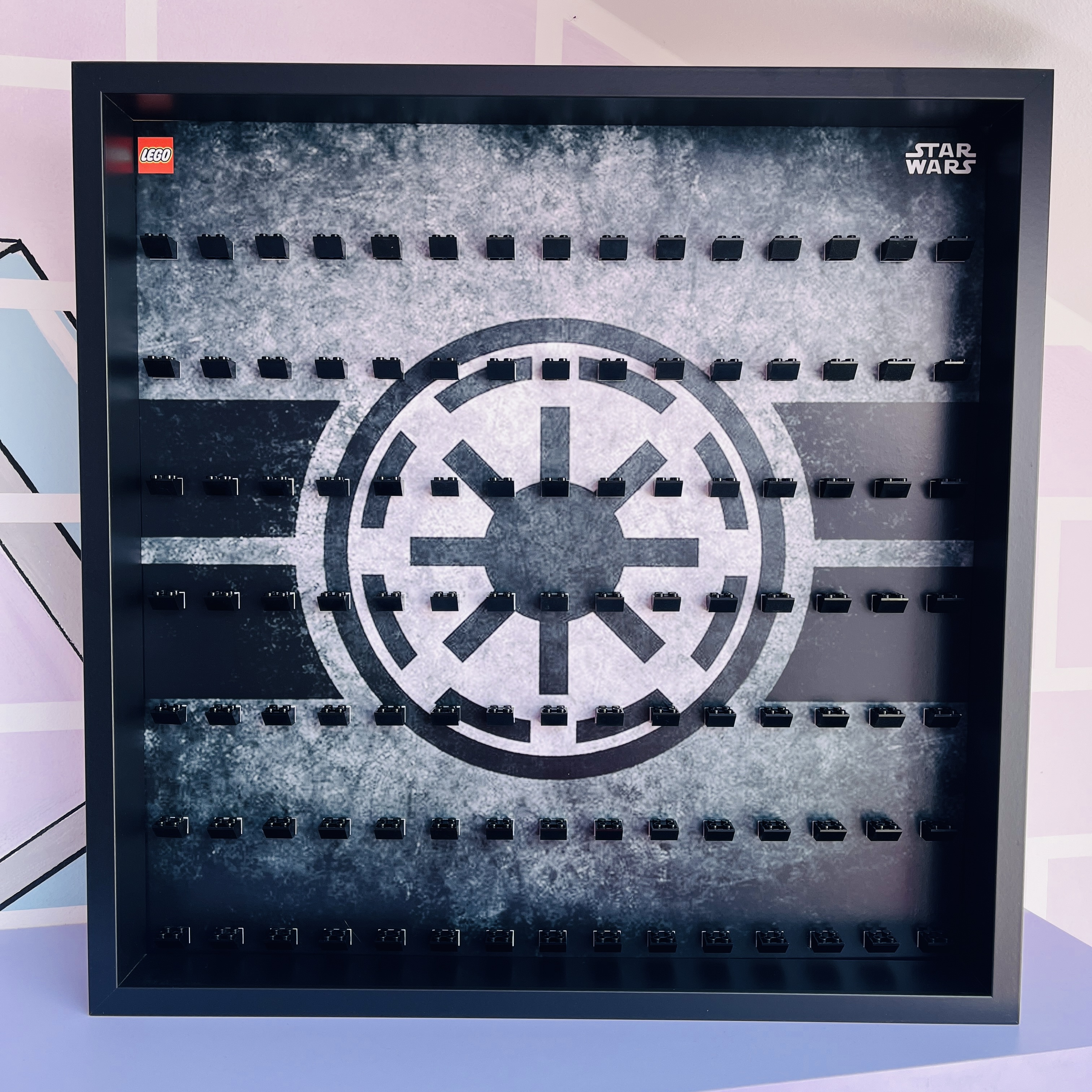 Cornice Espositiva Big Frame Lego Star Wars Impero Edition