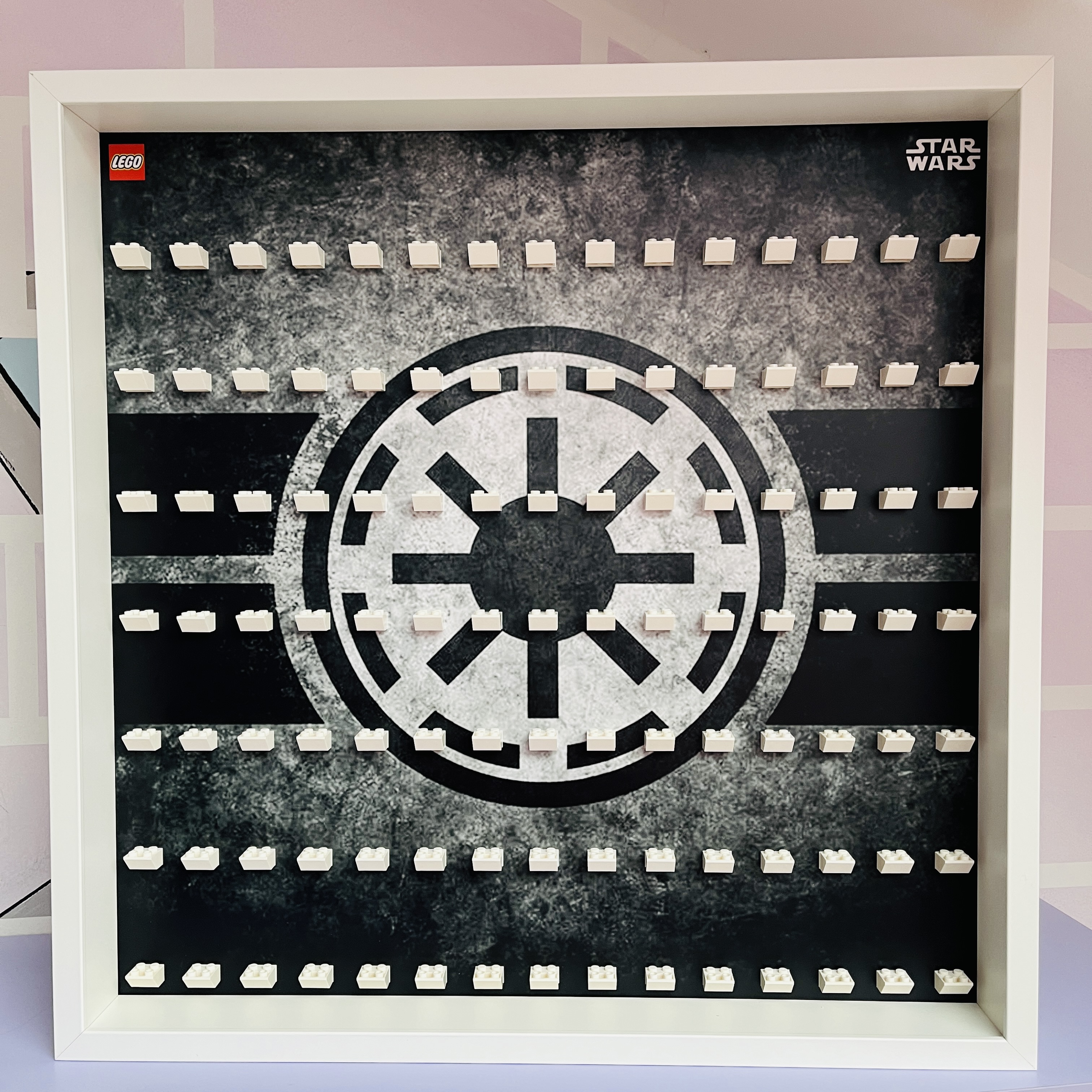 Cornice Espositiva Big Frame Lego Star Wars Impero Edition