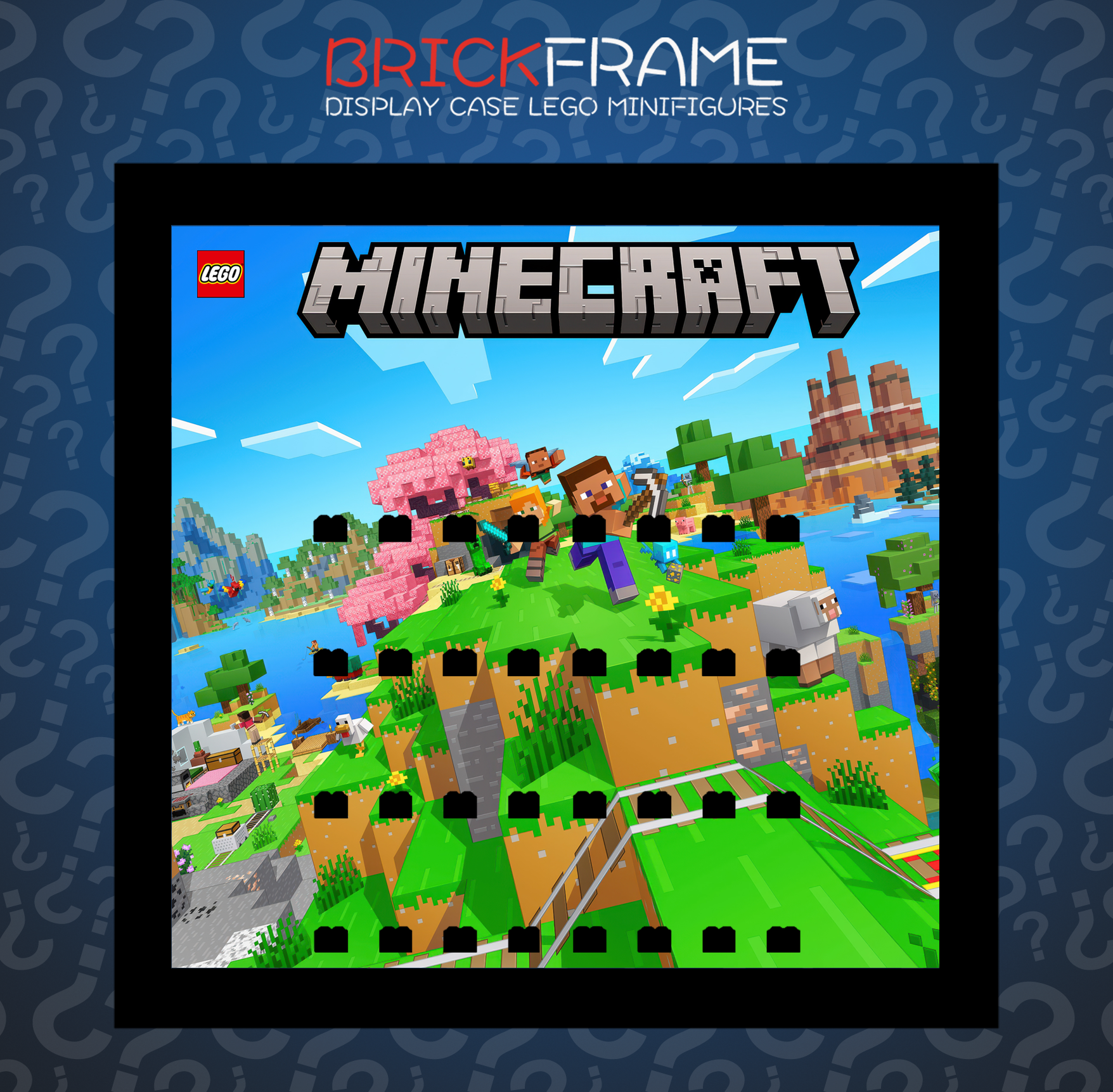 Cornice Medium Frame Lego Minecraft
