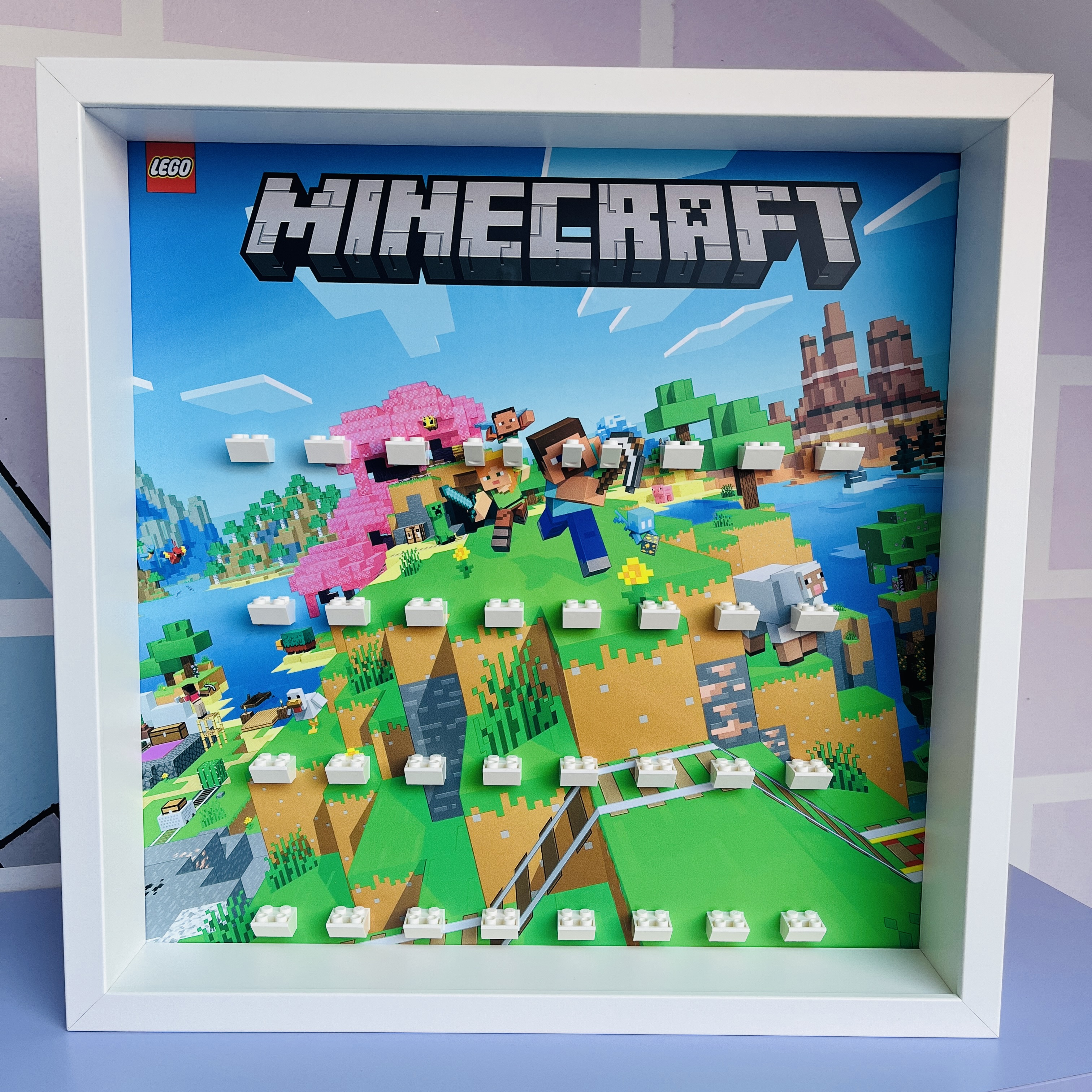 Cornice Medium Frame Lego Minecraft