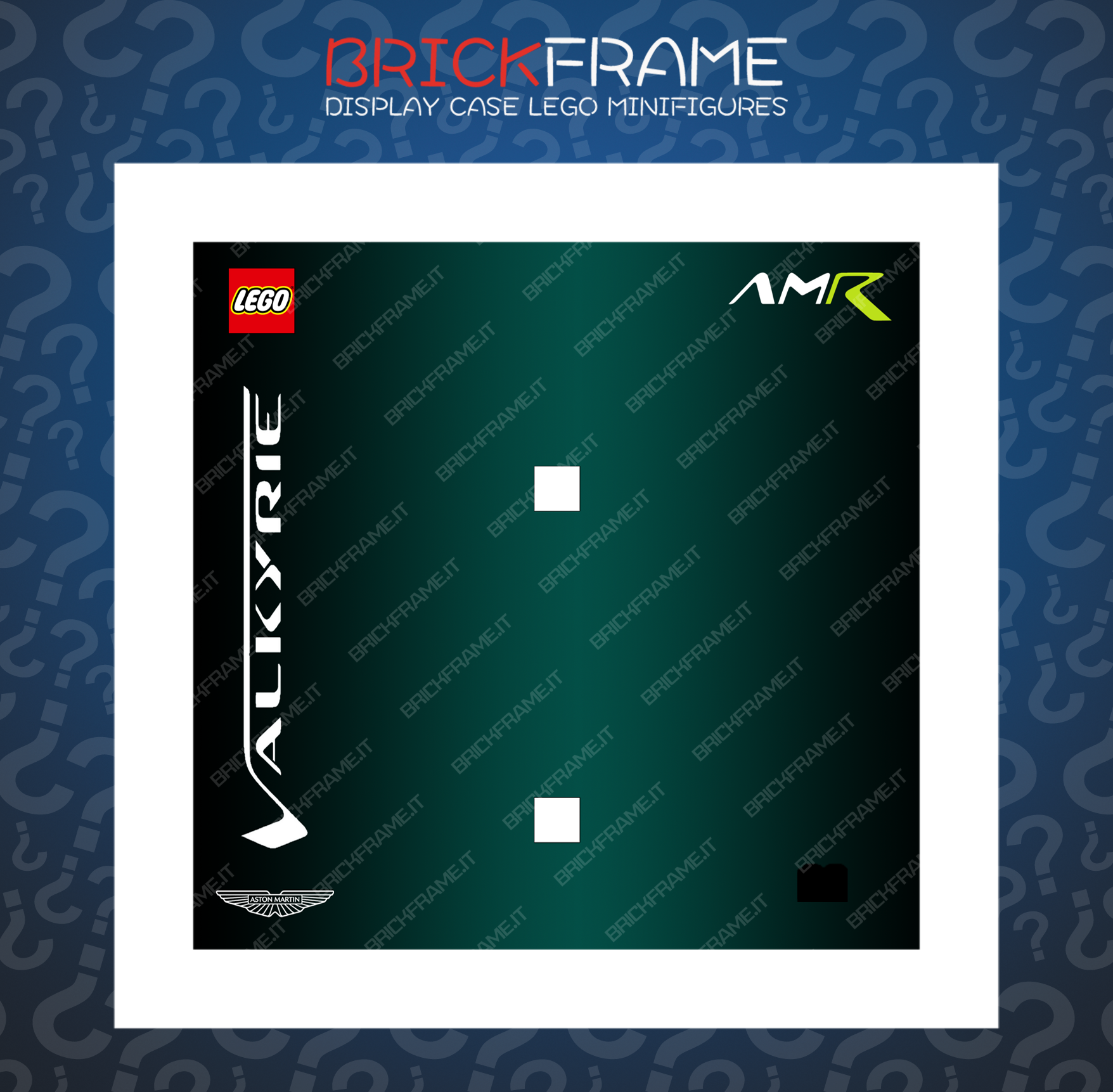 Cornice Classic Frame adatta per Set Lego Speed Champions 76910 Valkirie AMR