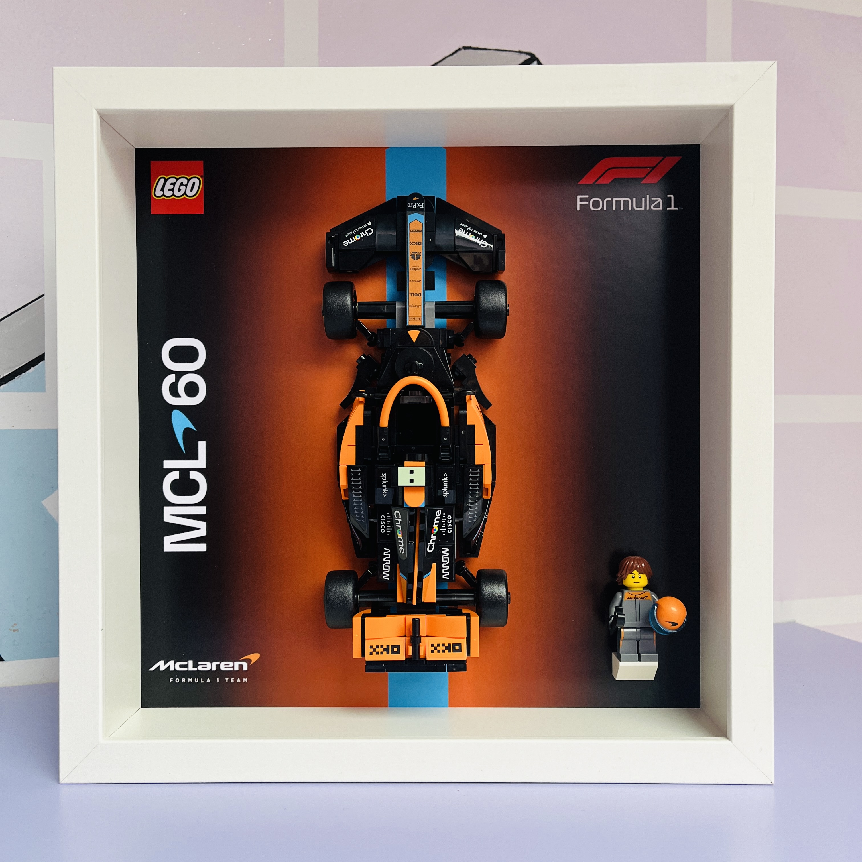 Cornice Classic Frame adatta per Set Lego Speed Champions 76919 MCL60