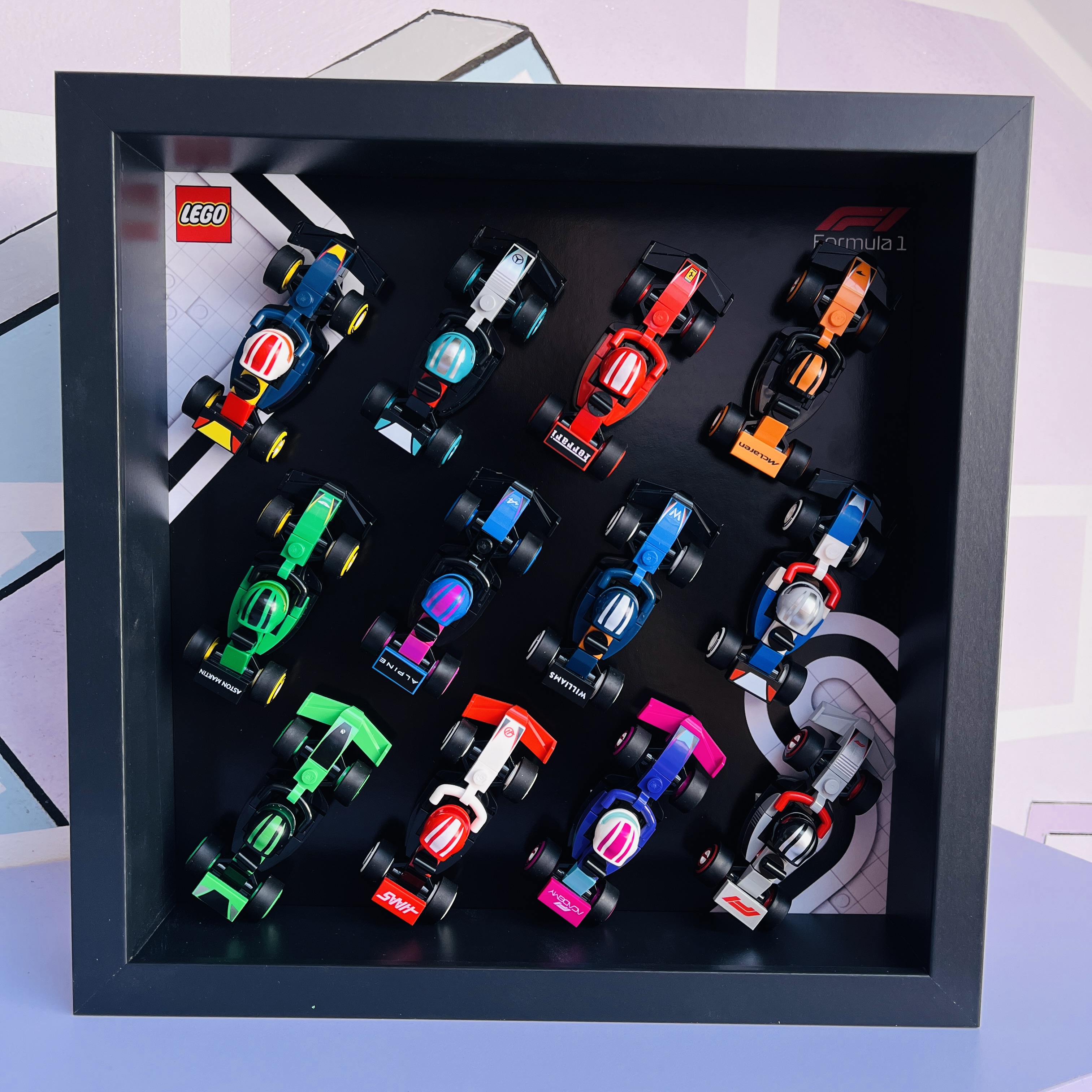 Cornice Formula Frame MICRO F1 EDITION per Set Lego 71049