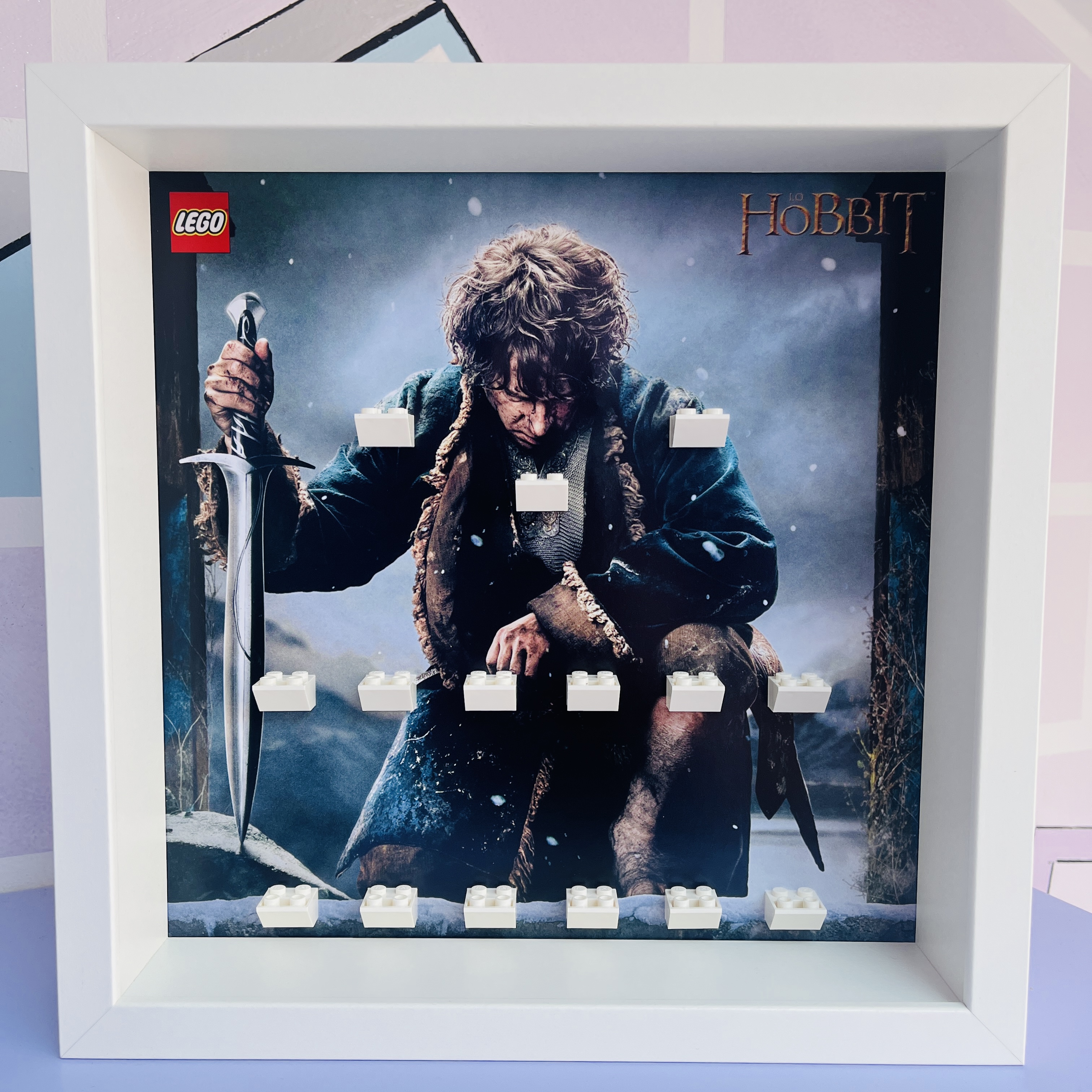 Cornice  Classic Frame adatta per Minifigures Lego Lo Hobbit 