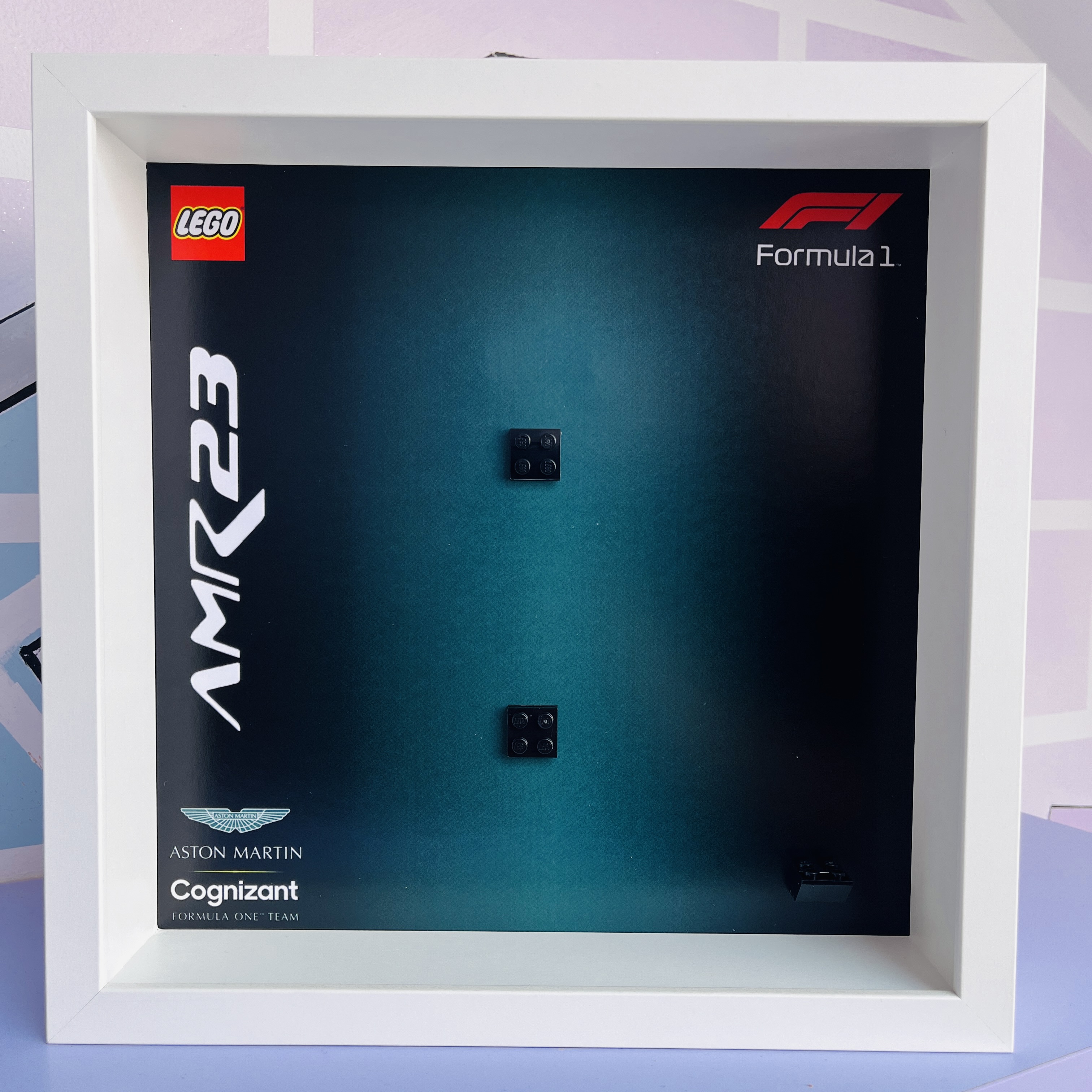 Cornice Classic Frame adatta per Set Lego Speed Champions 76925 Formula1 AMR23