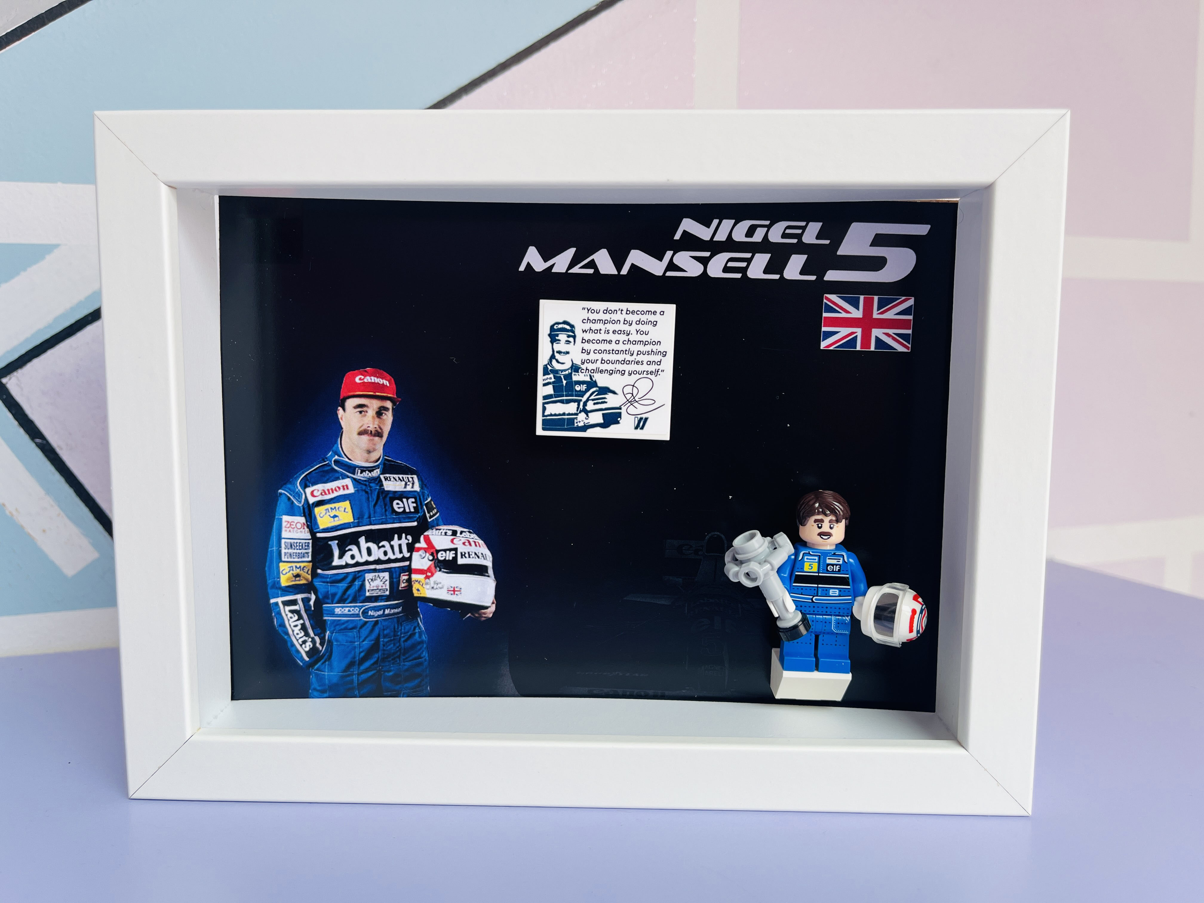 Vintage Frame – Williams FW14B | Nigel Mansell (LEGO® 10353)