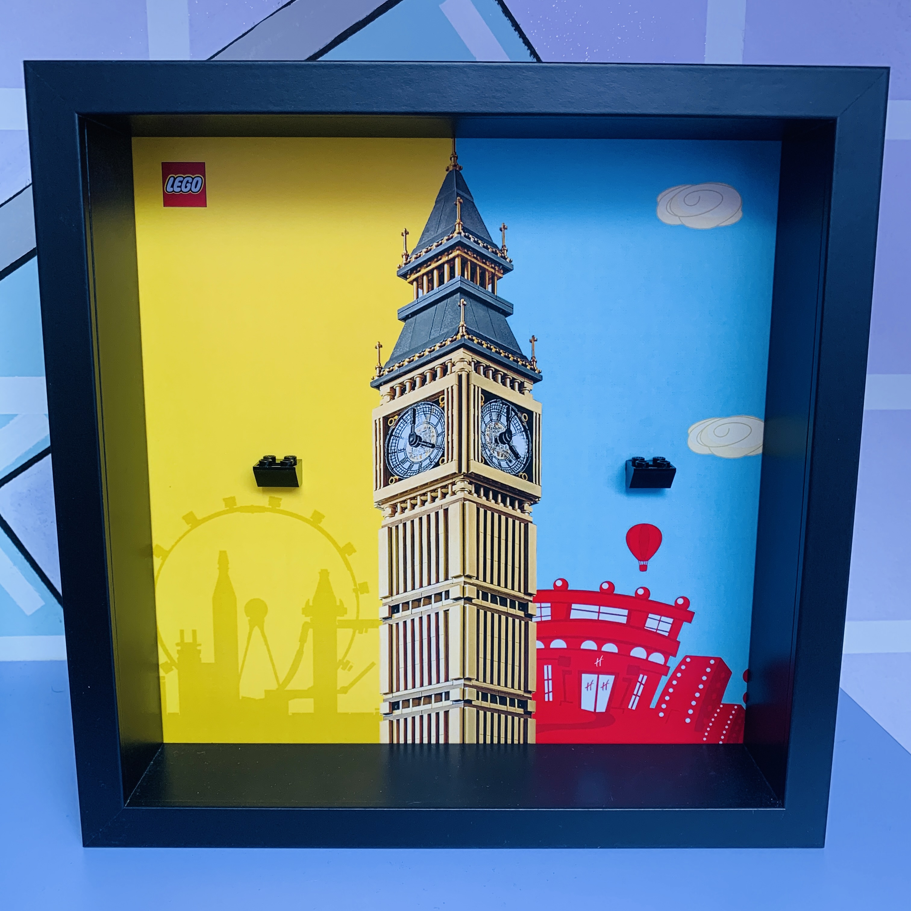 Cornice Vetrina Display Case Lego Minifigures London Lester 40380 Guard 5005233