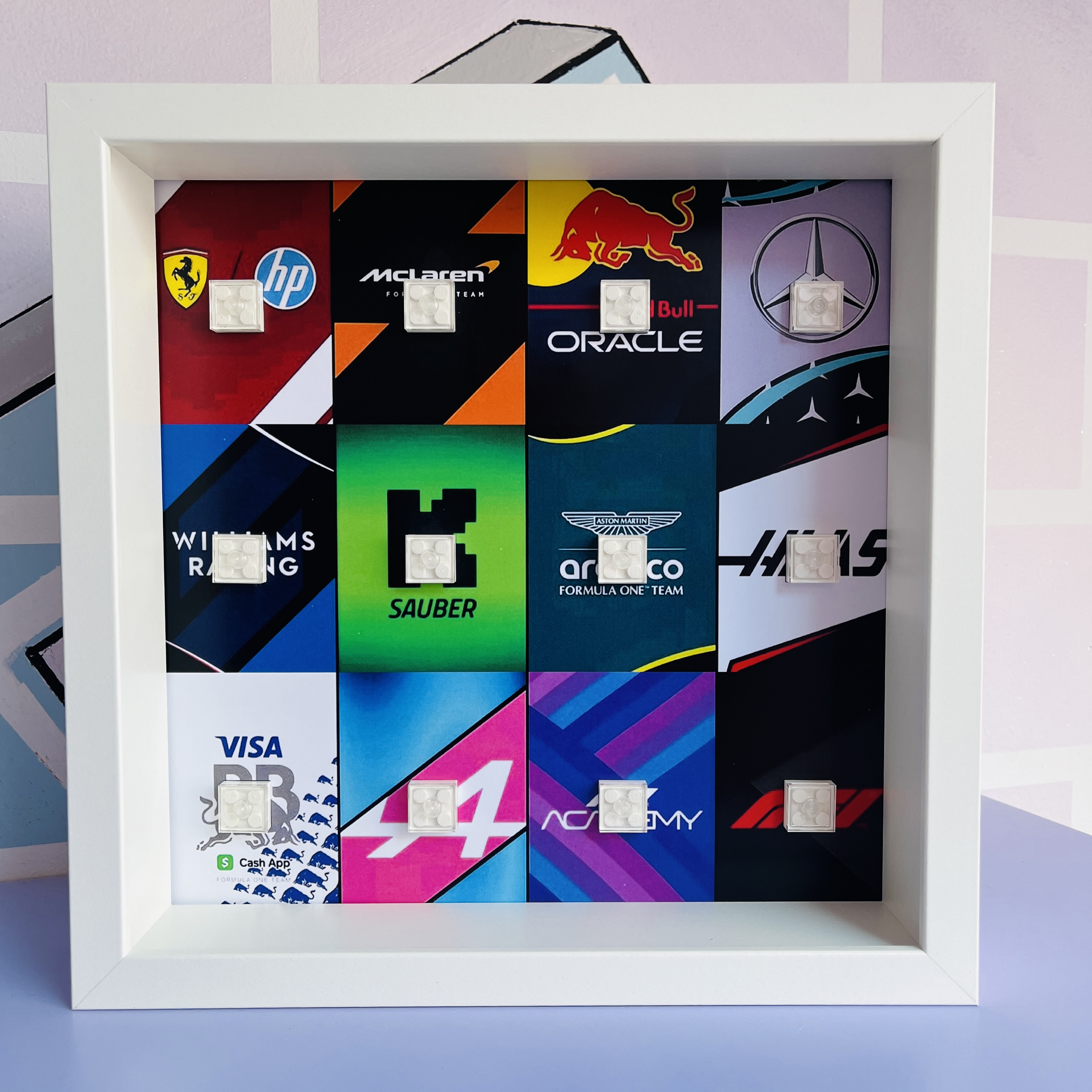 Cornice Formula Frame MICRO F1 EDITION per Set Lego 71049