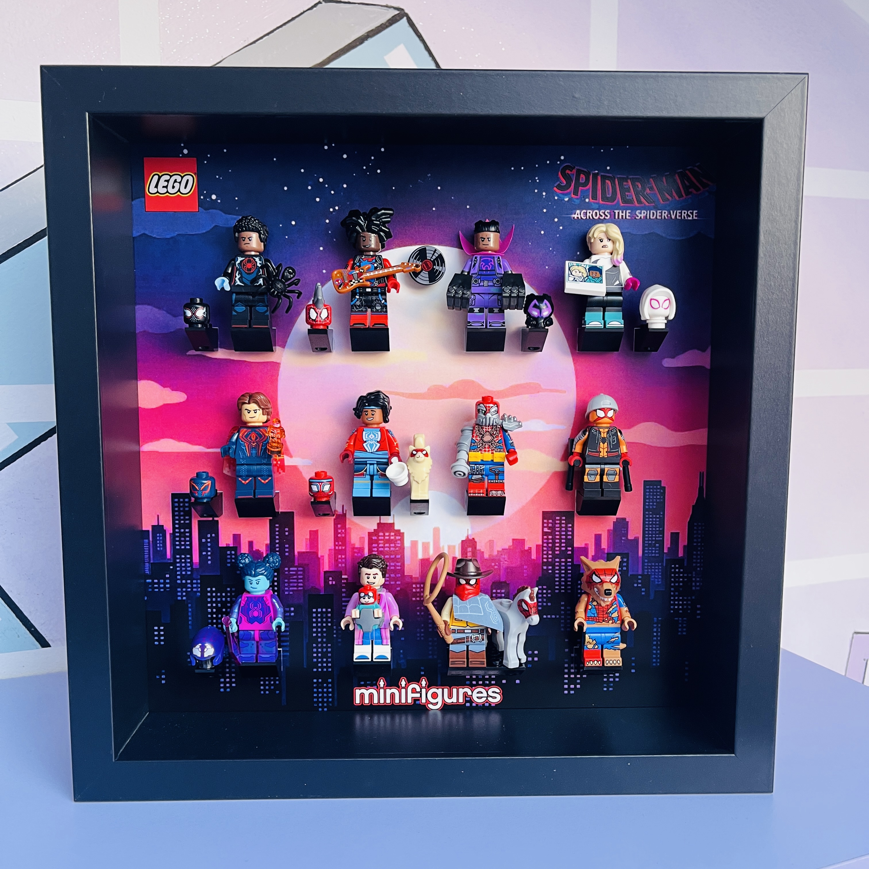 Cornice Display Case LEGO® Spider-Man Serie Collezionabile 71050