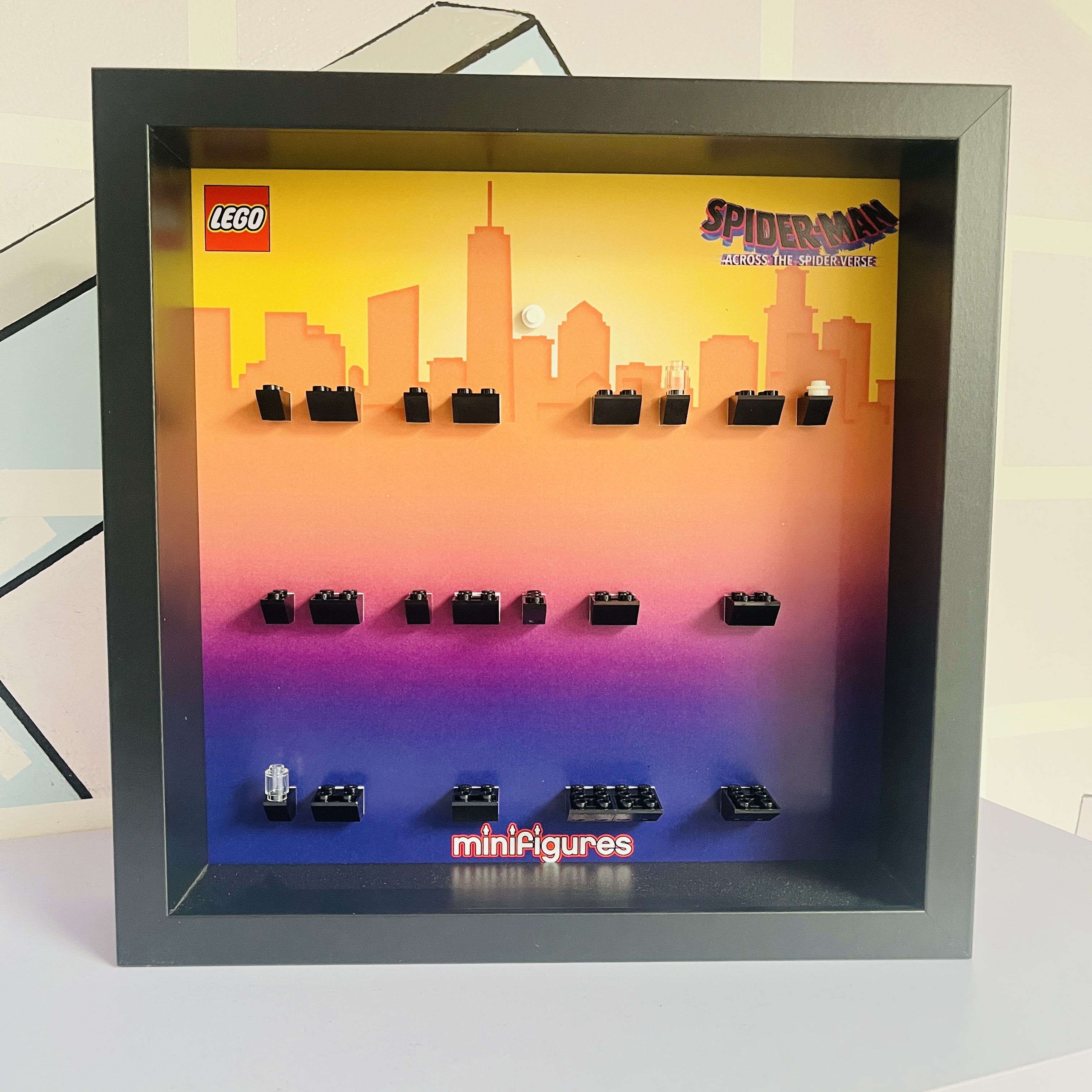 Cornice Display Case LEGO® Spider-Man Serie Collezionabile 71050