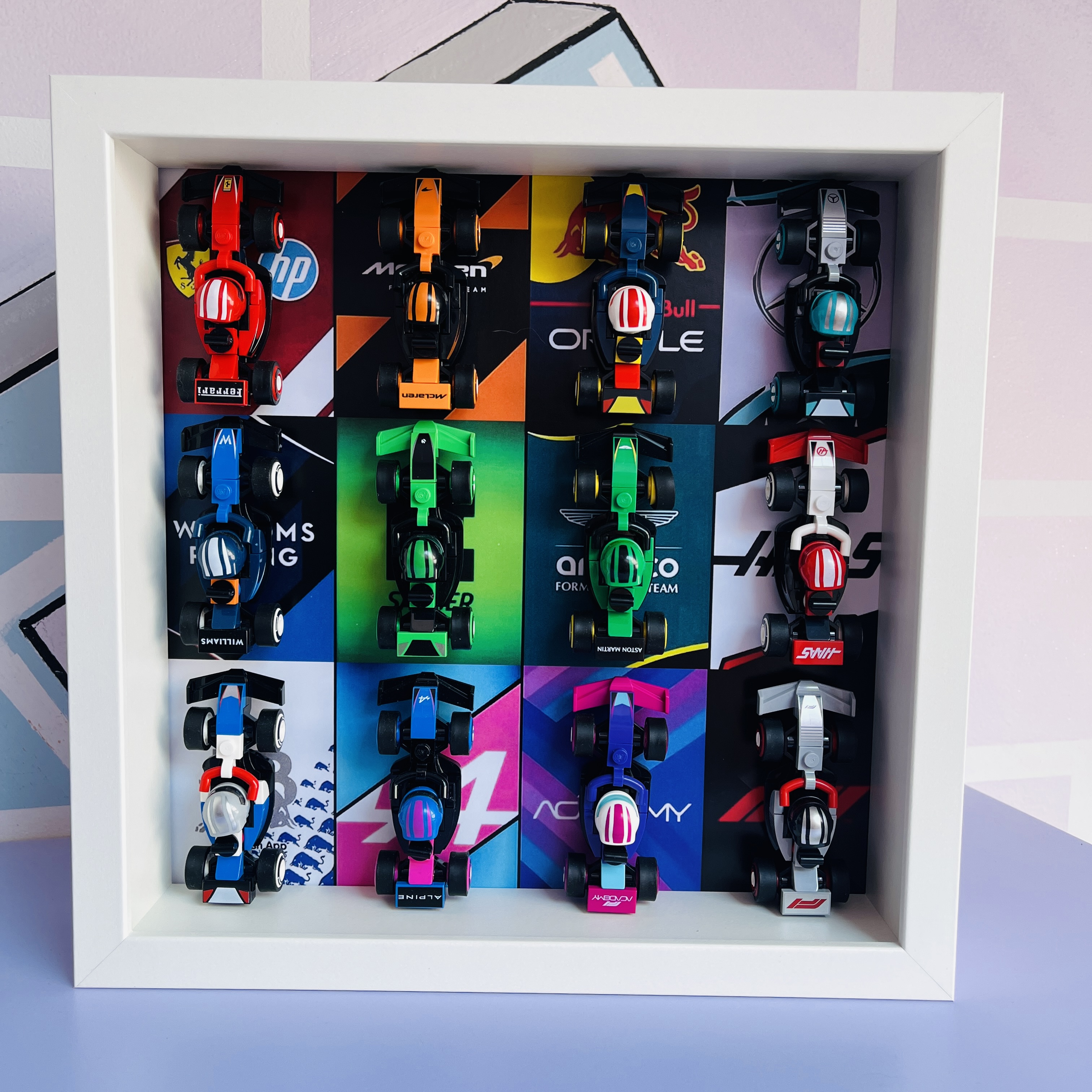 Cornice Formula Frame MICRO F1 EDITION per Set Lego 71049