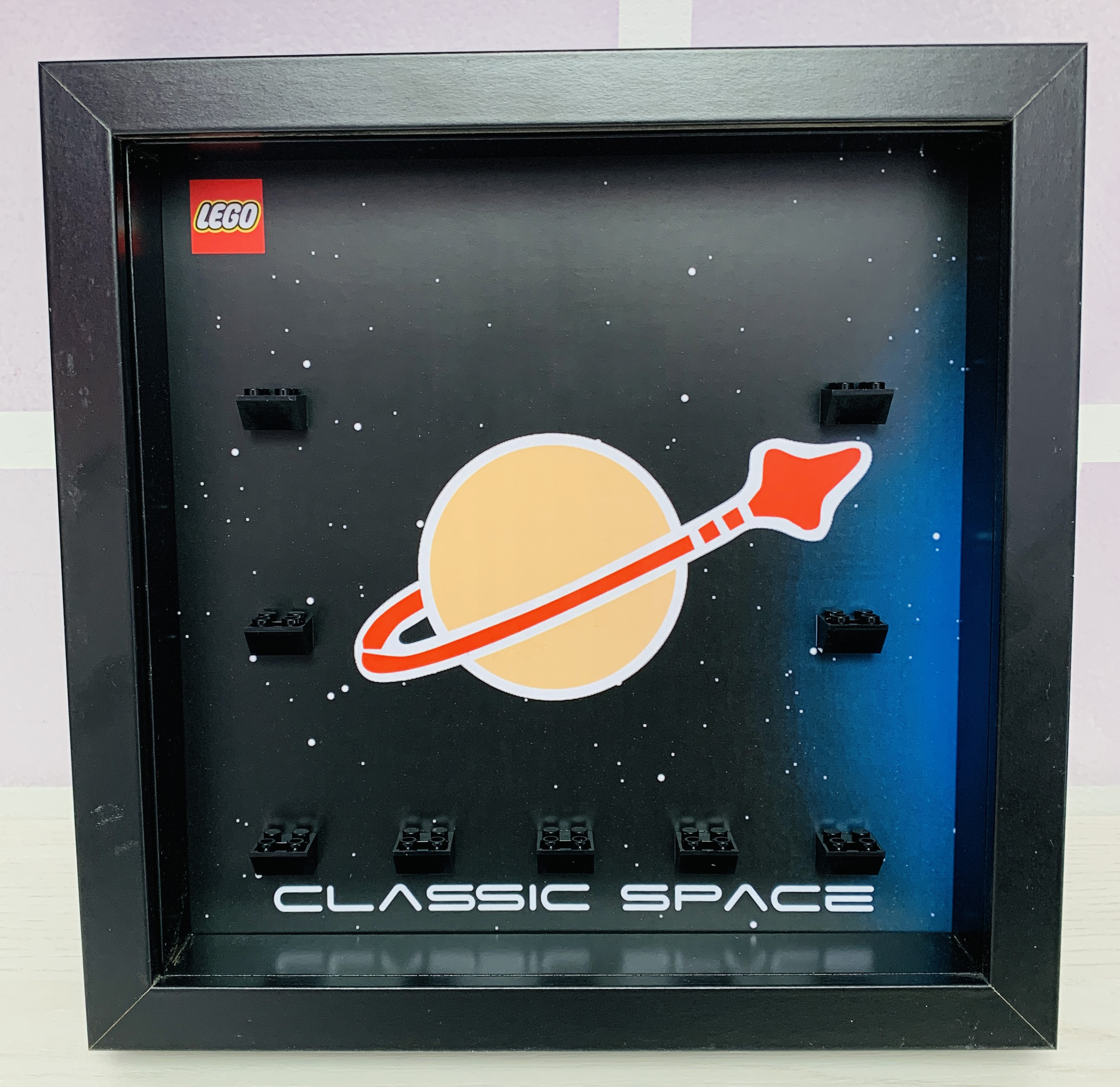 Cornice Display Case per Minifigures Lego Classic Space V2
