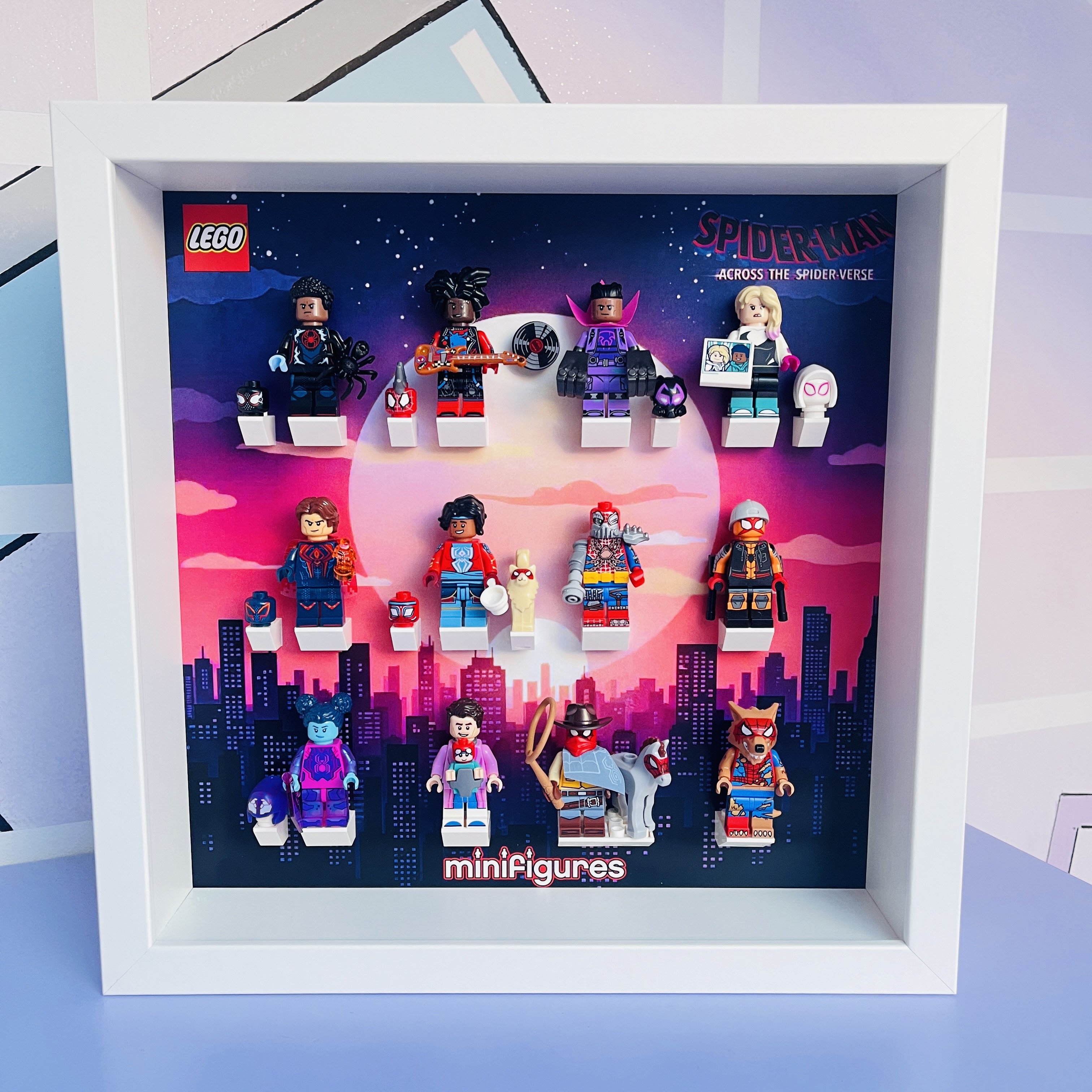 Cornice Display Case LEGO® Spider-Man Serie Collezionabile 71050