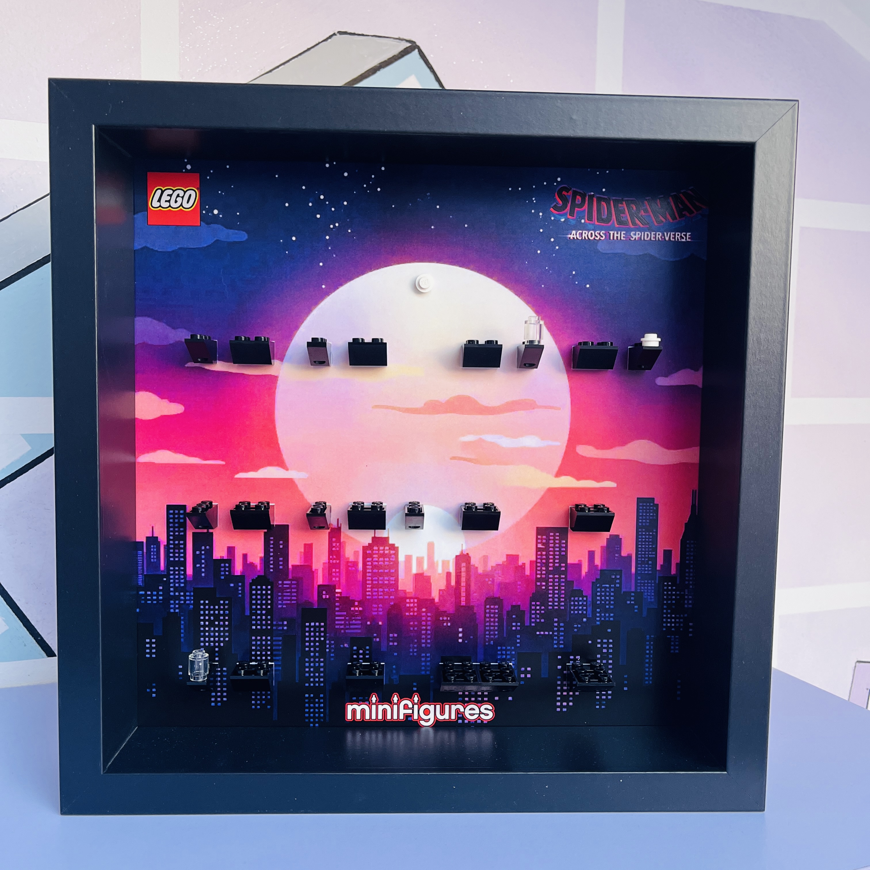 Cornice Display Case LEGO® Spider-Man Serie Collezionabile 71050