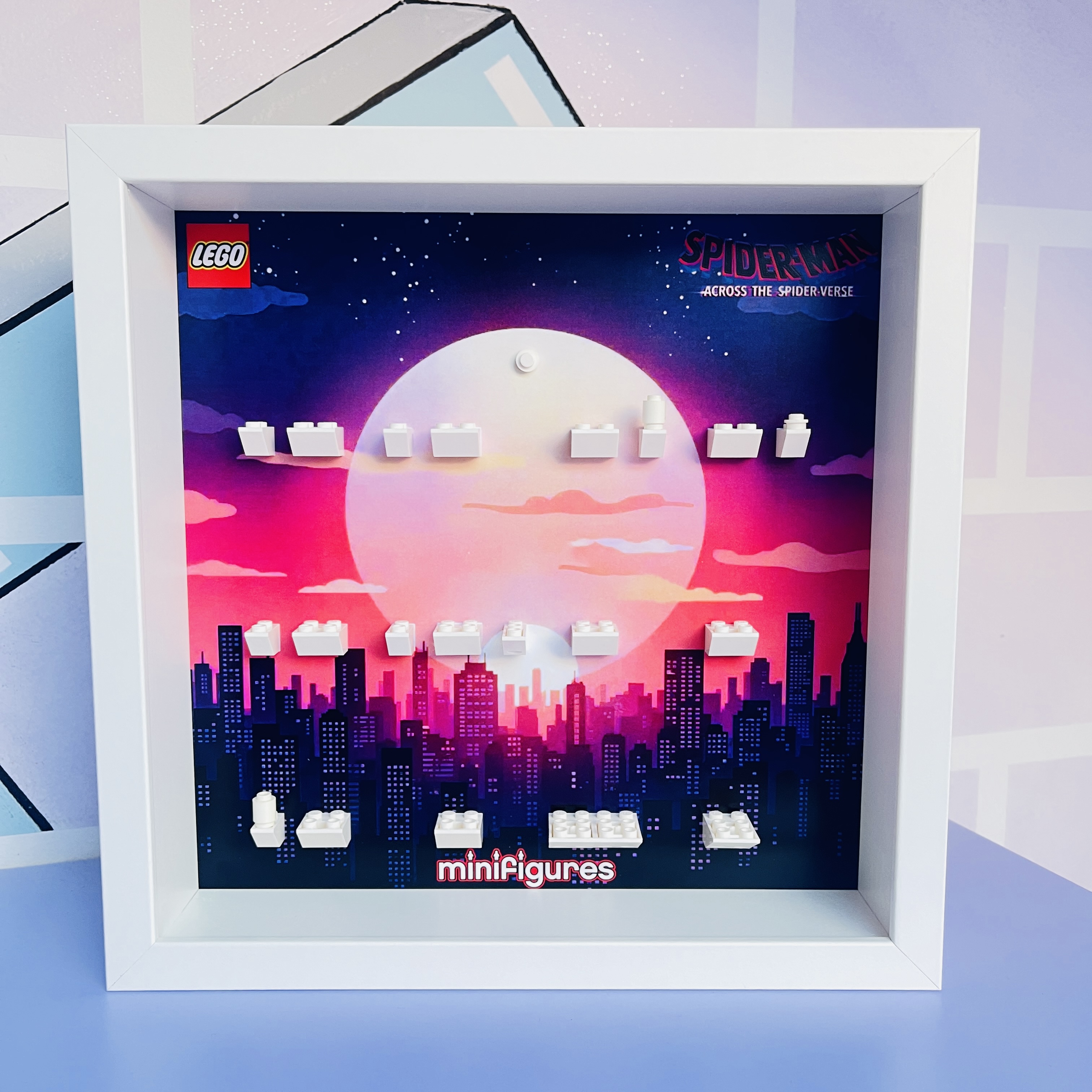 Cornice Display Case LEGO® Spider-Man Serie Collezionabile 71050