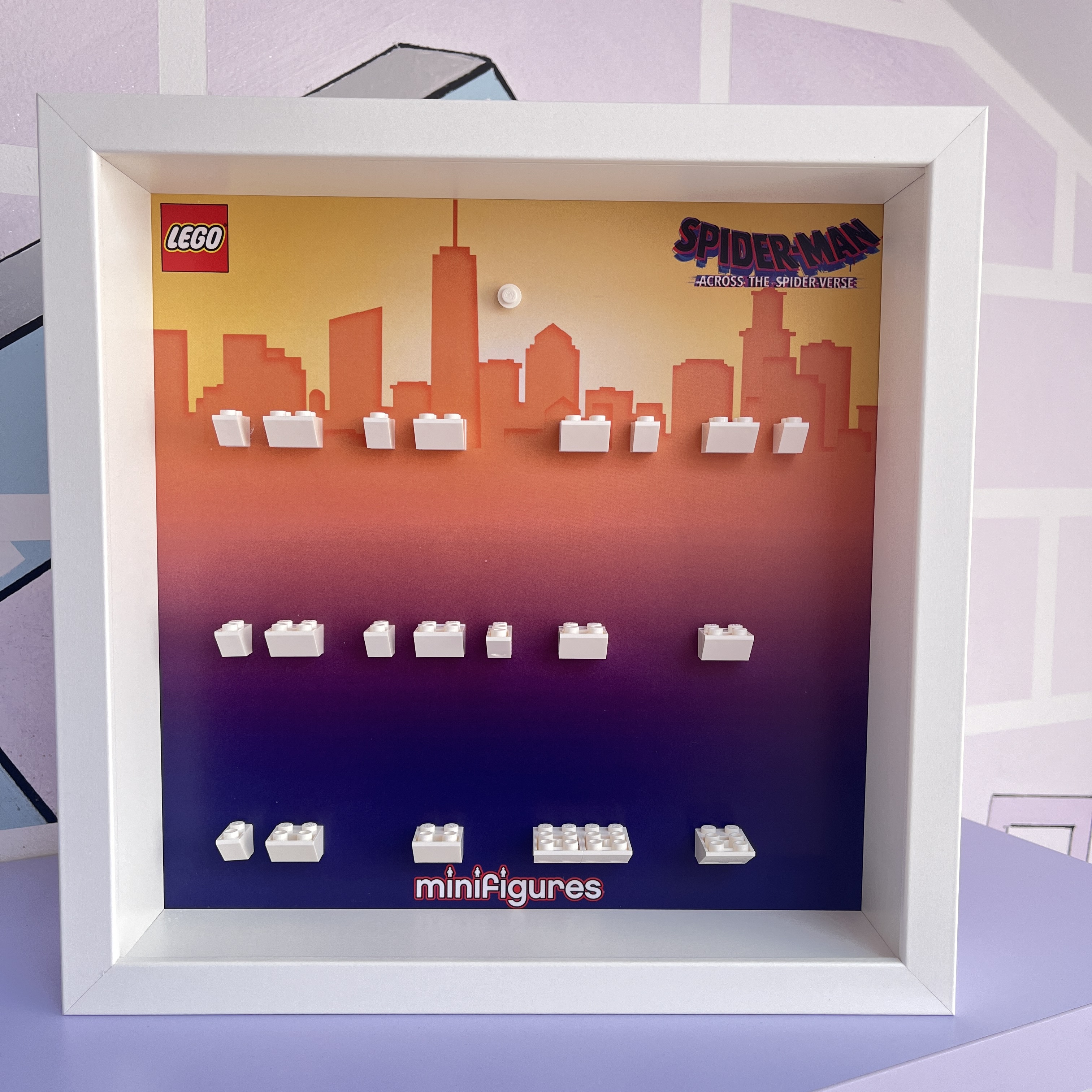 Cornice Display Case LEGO® Spider-Man Serie Collezionabile 71050