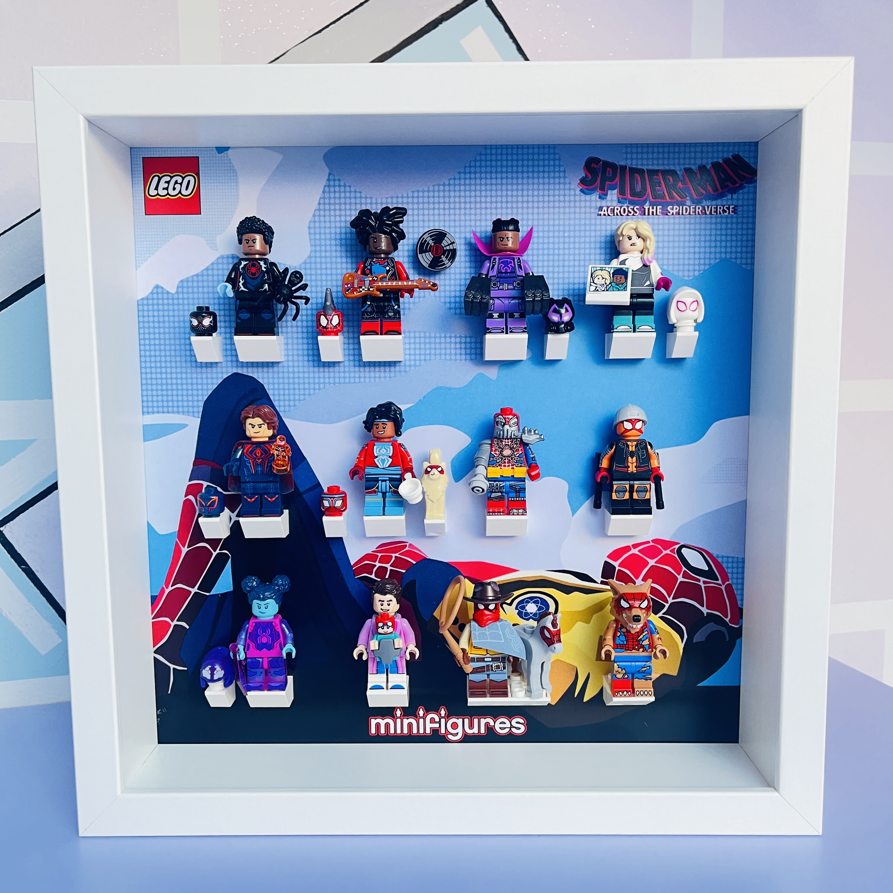Cornice Display Case LEGO® Spider-Man Serie Collezionabile 71050