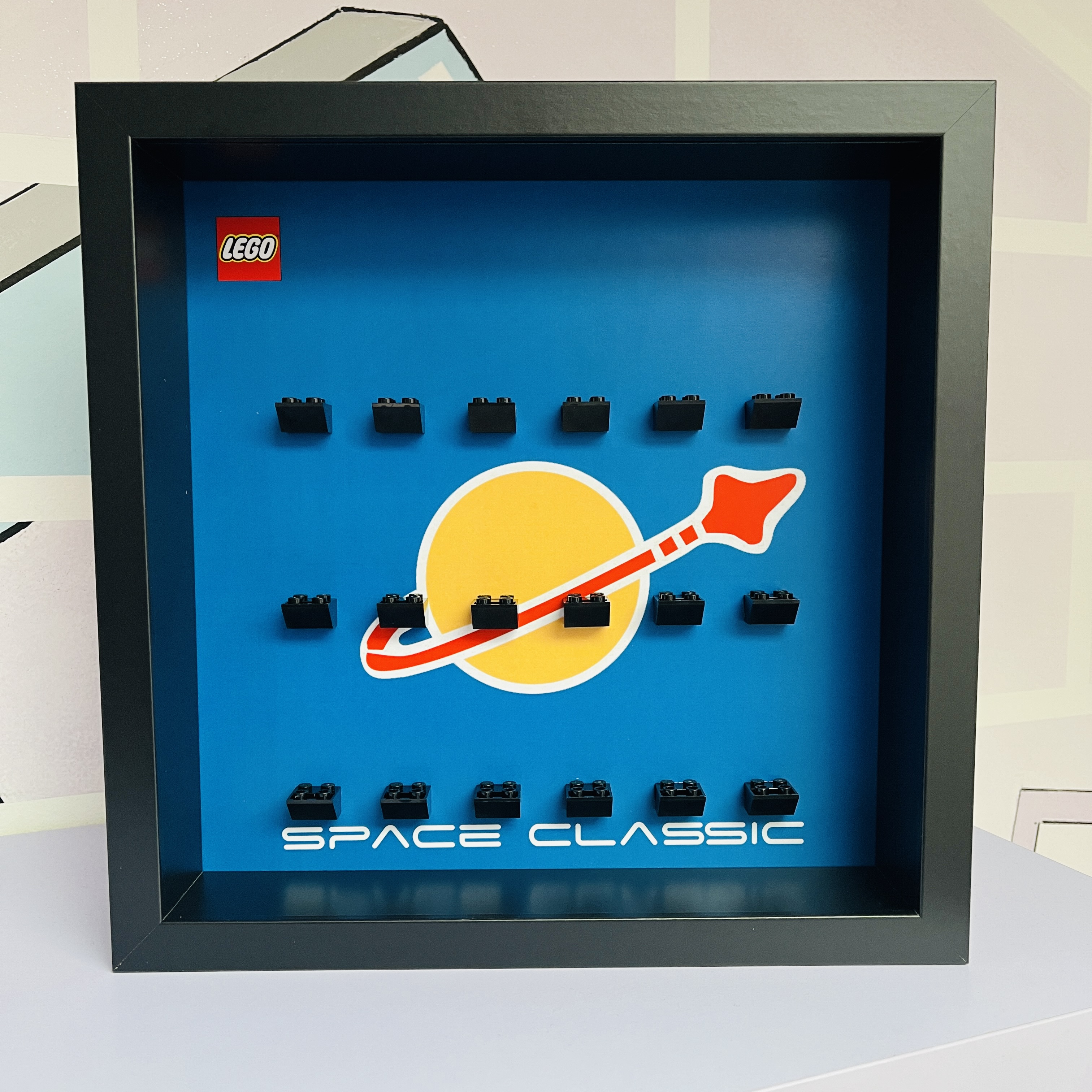 Cornice Display Case per Minifigures Lego Classic Space