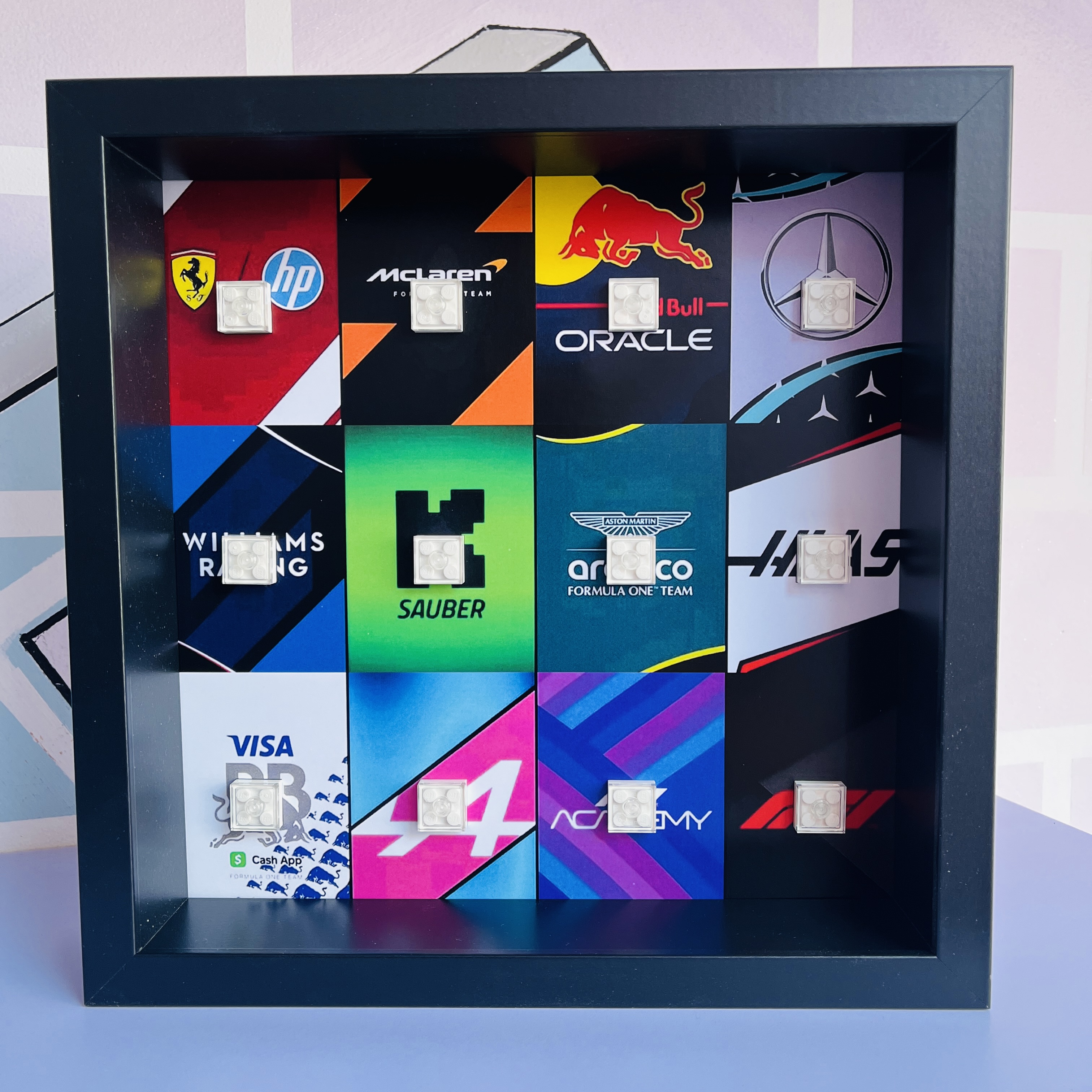 Cornice Formula Frame MICRO F1 EDITION per Set Lego 71049