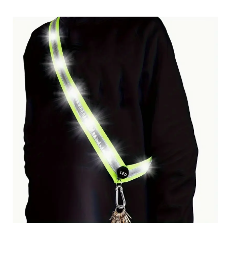 LED Safety Bag Vest Straps 
