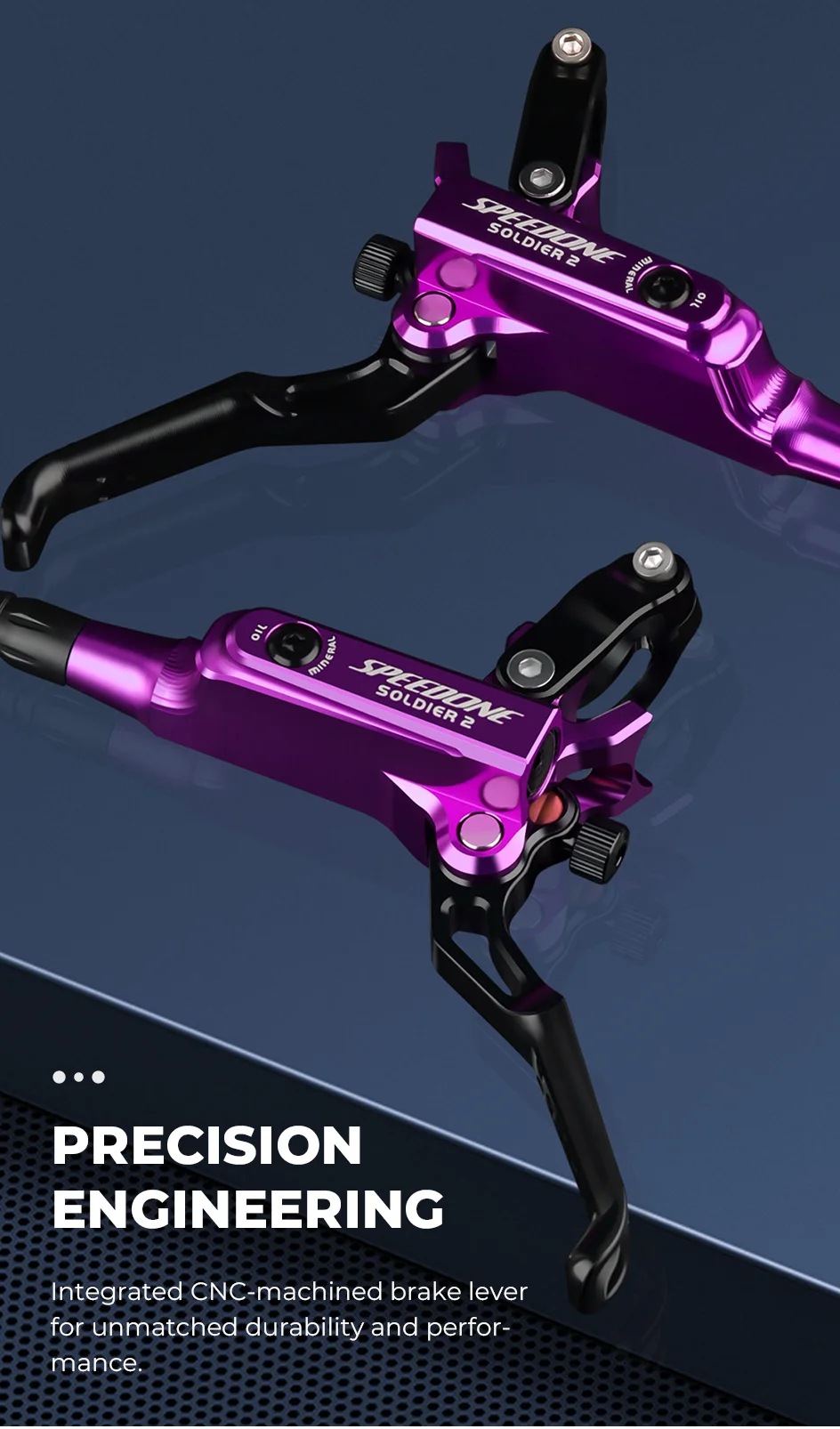 SPEEDONE Hydraulic Brakes
