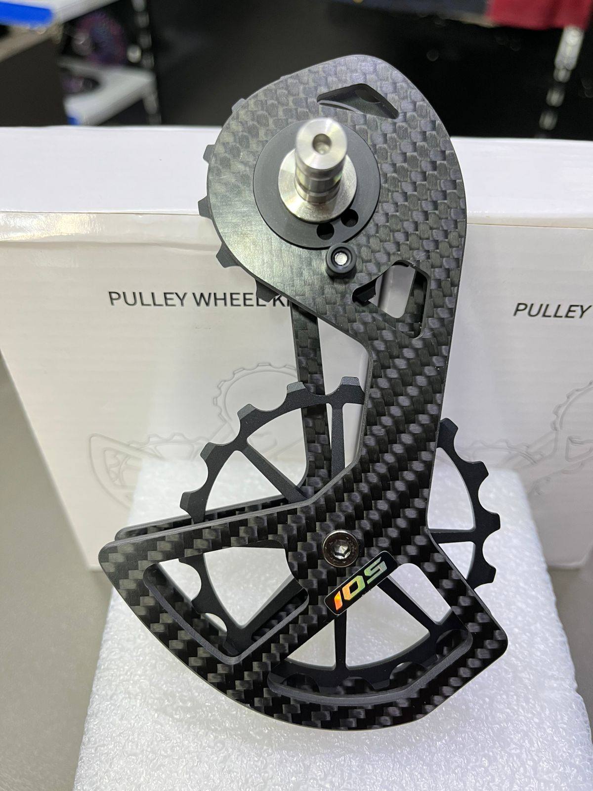 105 Carbon Fiber Bicycle Derailleur Pulley Wheel Set