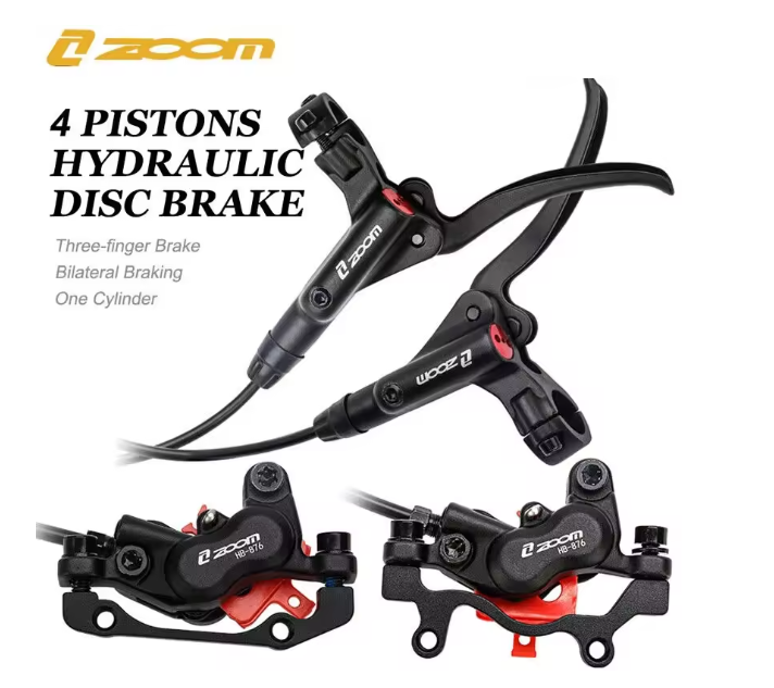 Zoom 4 Pistons Hydraulic Disc Brake
